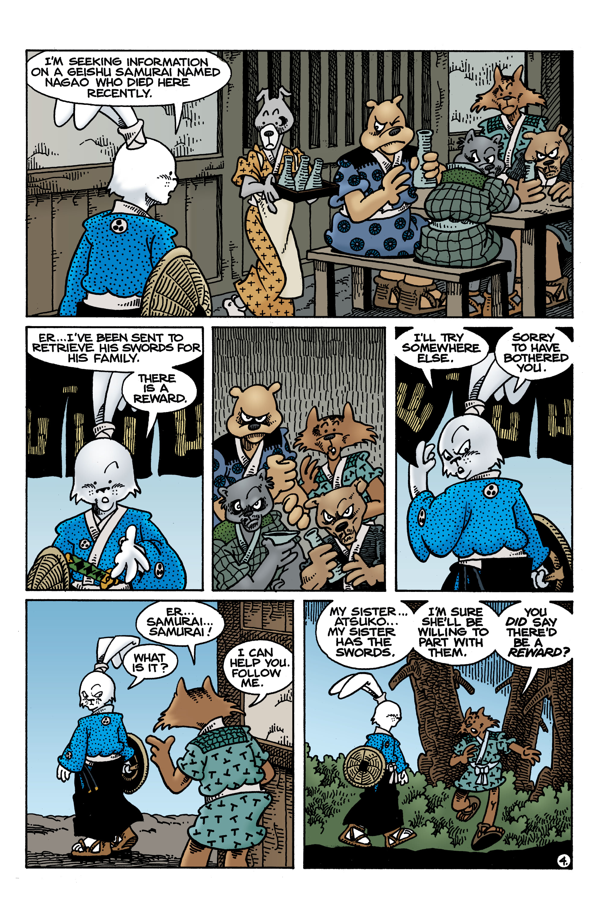 Read online Usagi Yojimbo: Lone Goat and Kid comic -  Issue #1 - 6