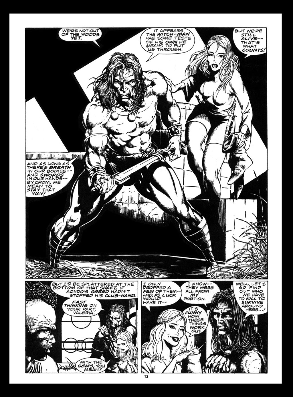 Read online The Savage Sword Of Conan comic -  Issue #212 - 14