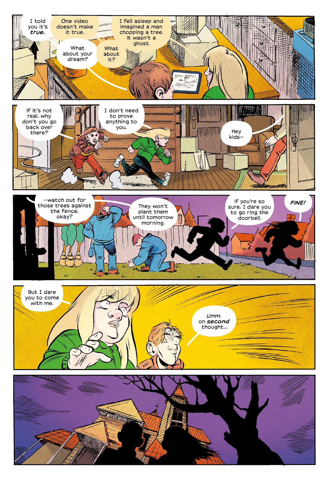 House of Fear: Attack of the Killer Snowmen and Other Spooky Stories issue TPB - Page 126