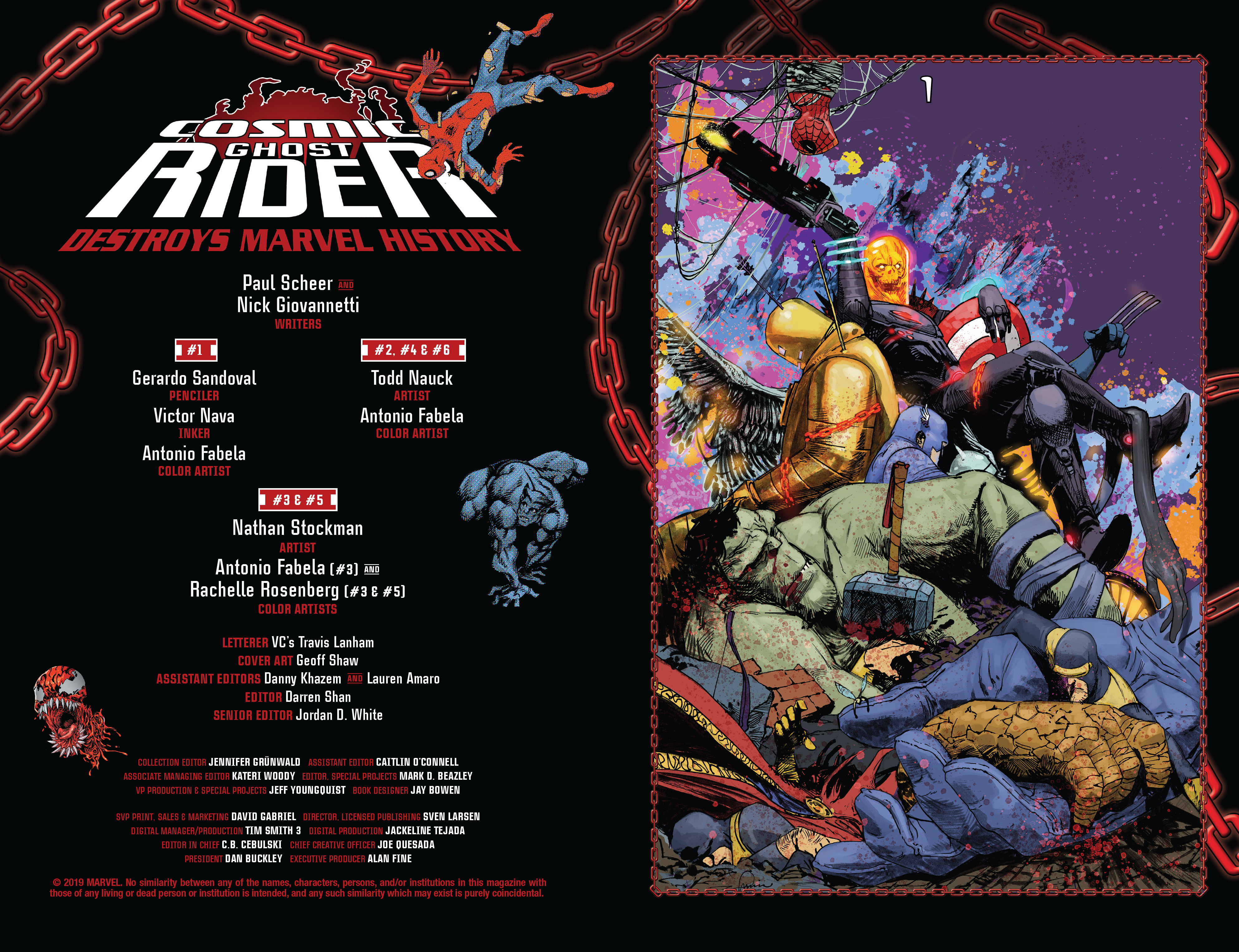 Read online Cosmic Ghost Rider Destroys Marvel History comic -  Issue # _TPB - 3