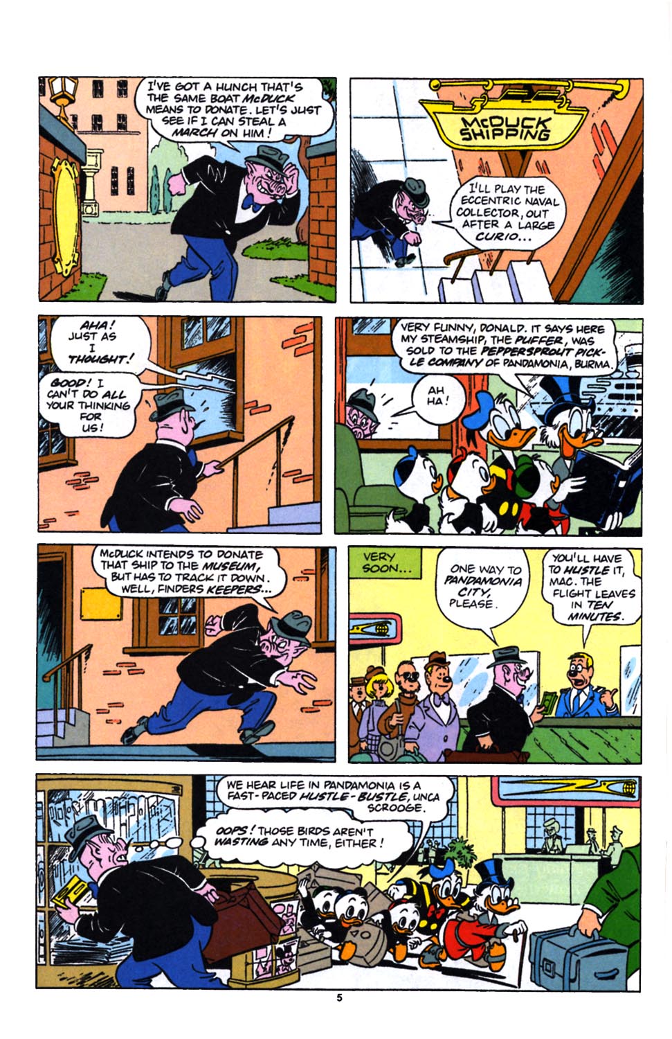 Read online Uncle Scrooge (1953) comic -  Issue #249 - 7