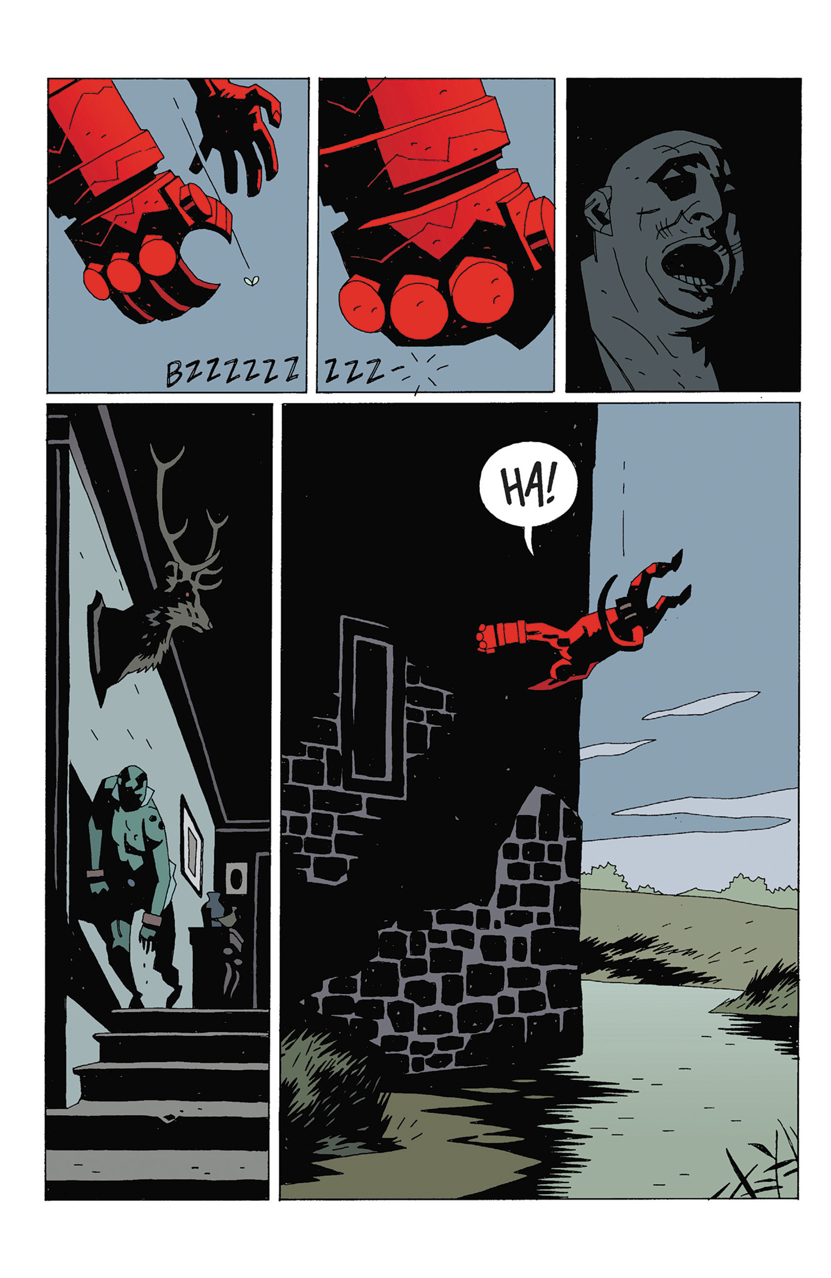 Read online Hellboy: The Right Hand of Doom comic -  Issue # TPB - 116