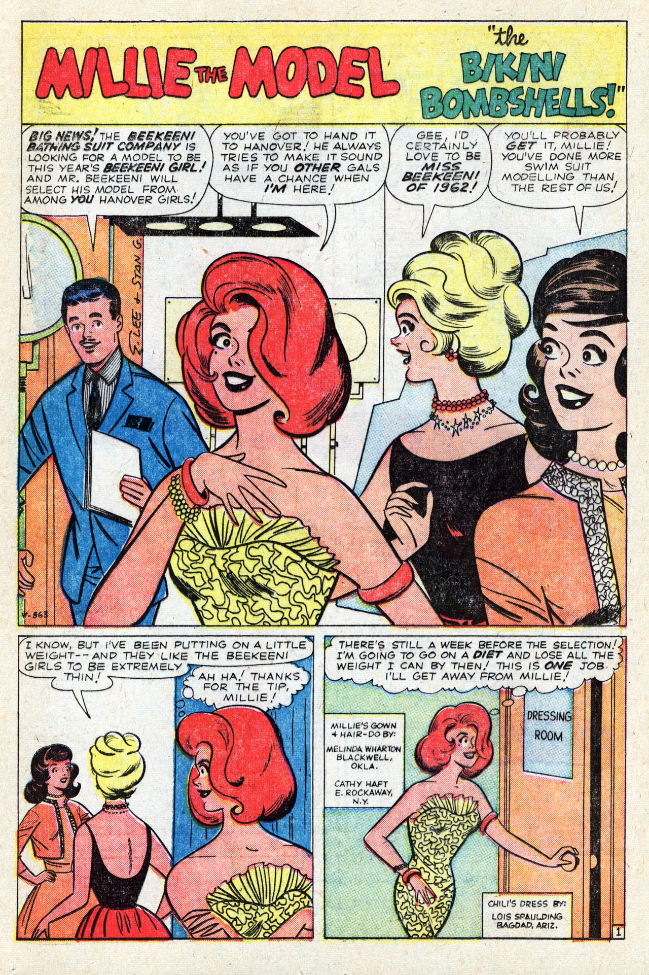 Read online Millie the Model comic -  Issue #110 - 20