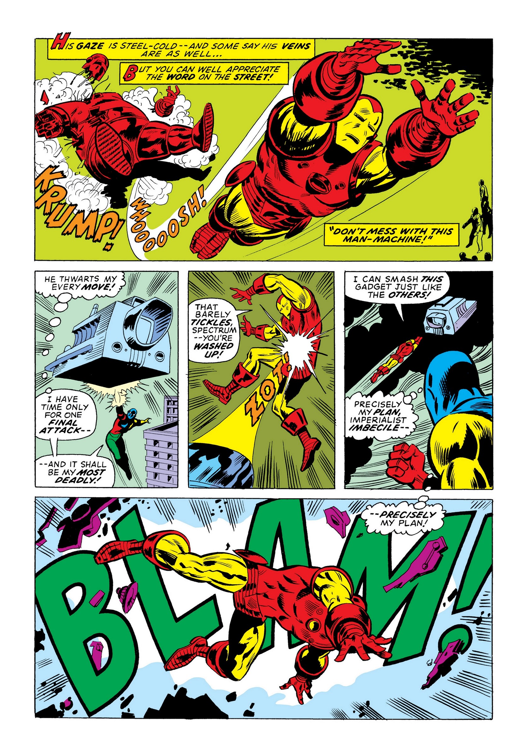 Read online Marvel Masterworks: The Invincible Iron Man comic -  Issue # TPB 9 (Part 3) - 66
