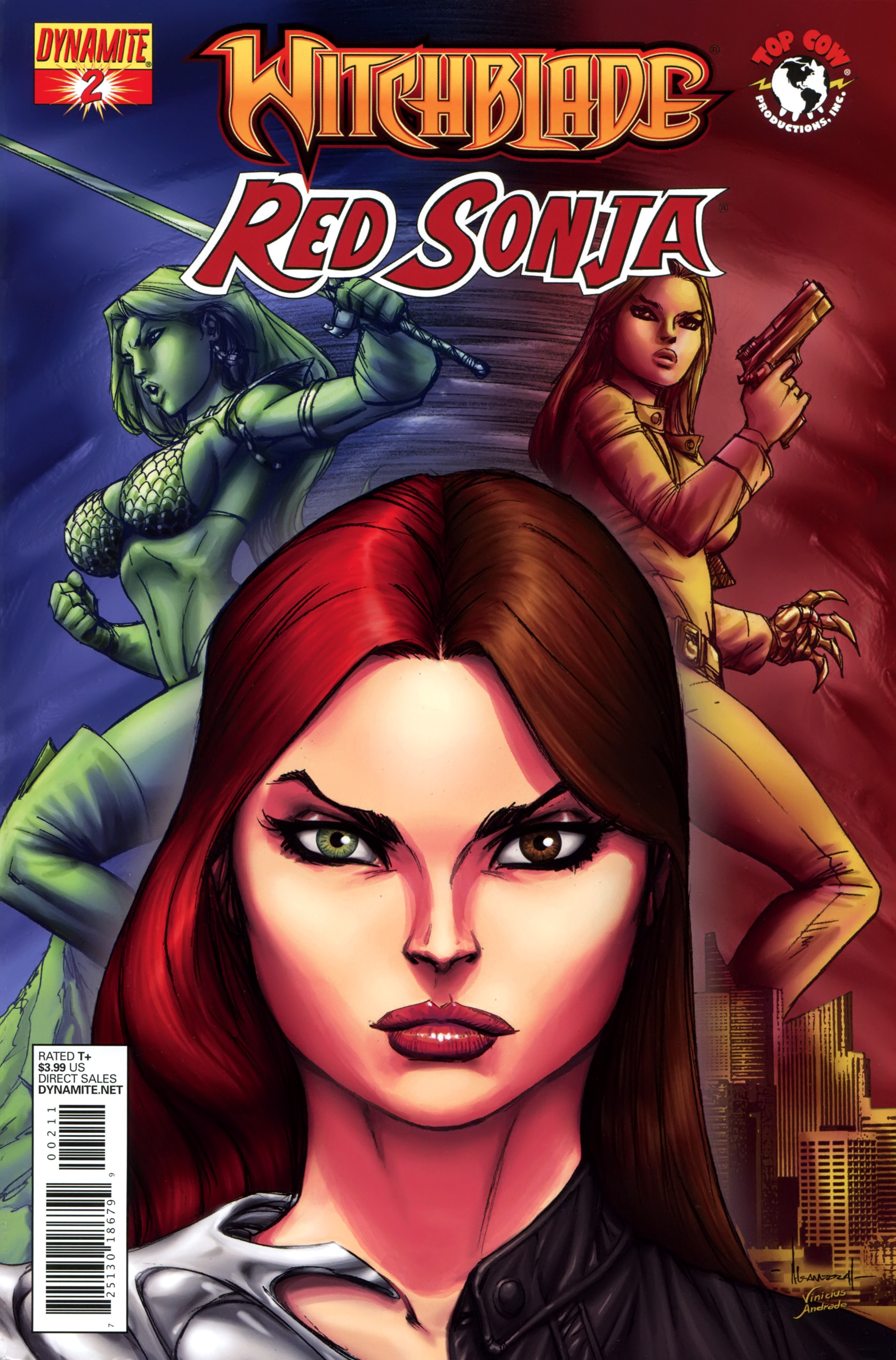 Read online Witchblade/Red Sonja comic -  Issue #2 - 1