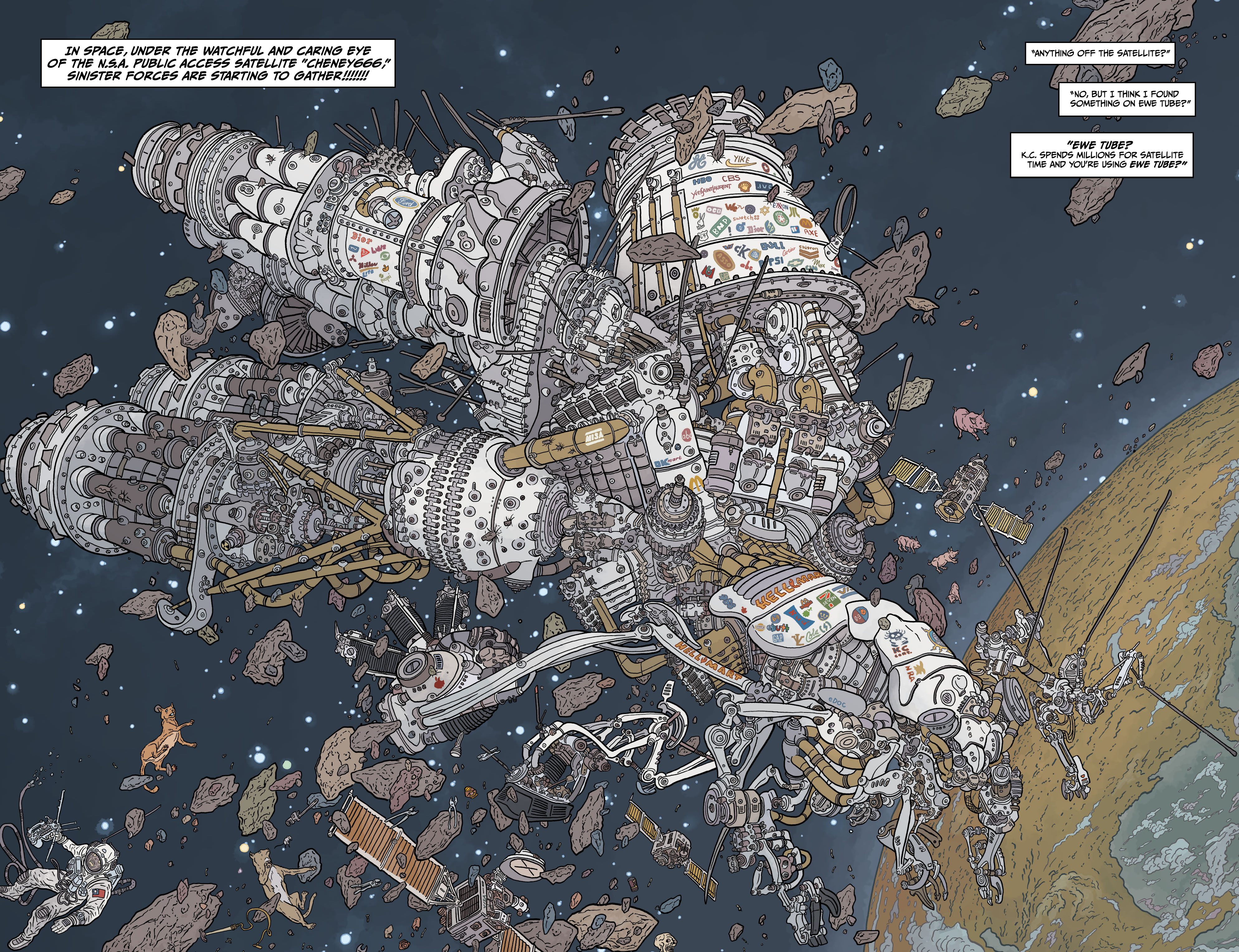 Read online The Shaolin Cowboy: Who'll Stop the Reign? comic -  Issue # _TPB - 26