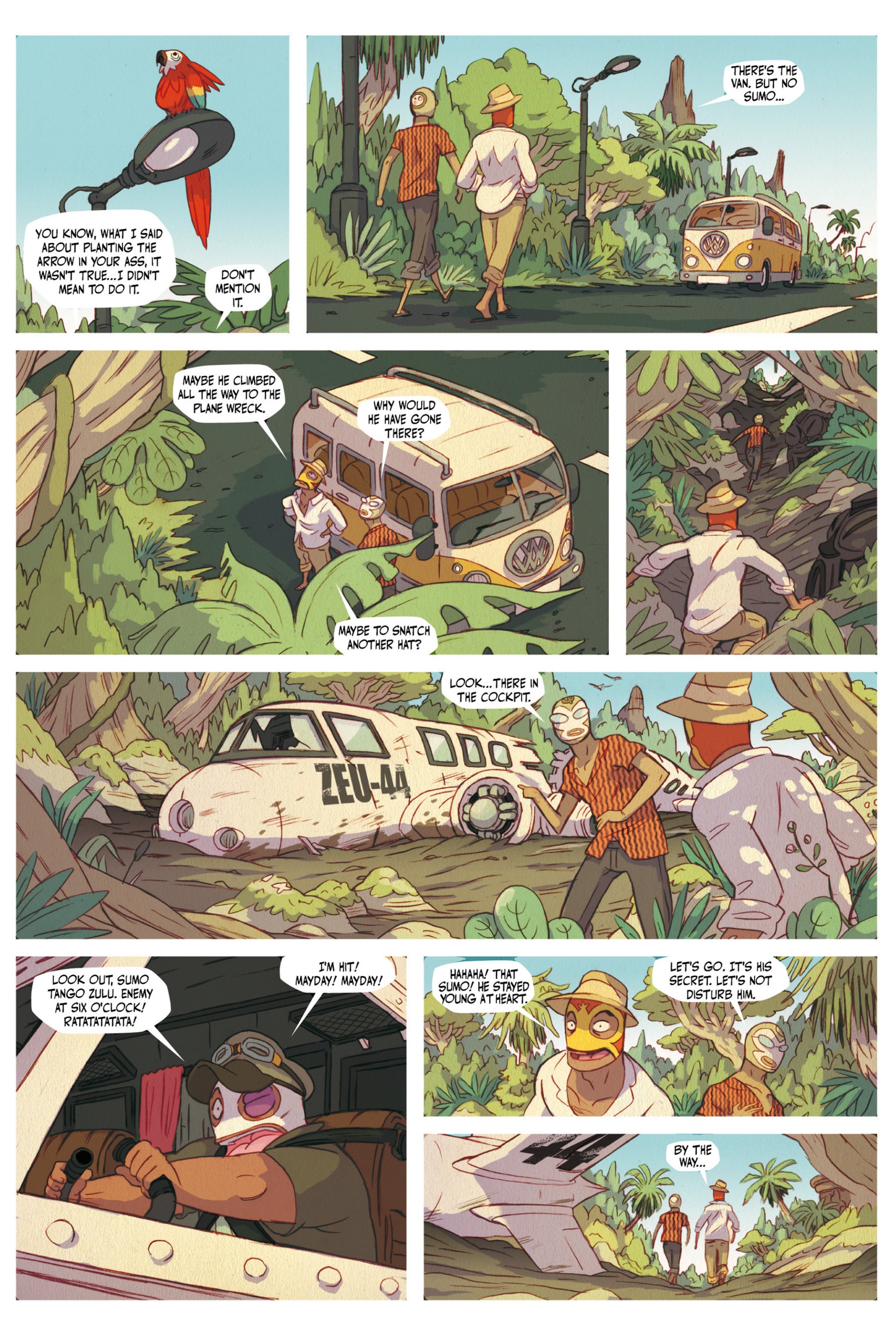 Read online The Tikitis comic -  Issue #3 - 48