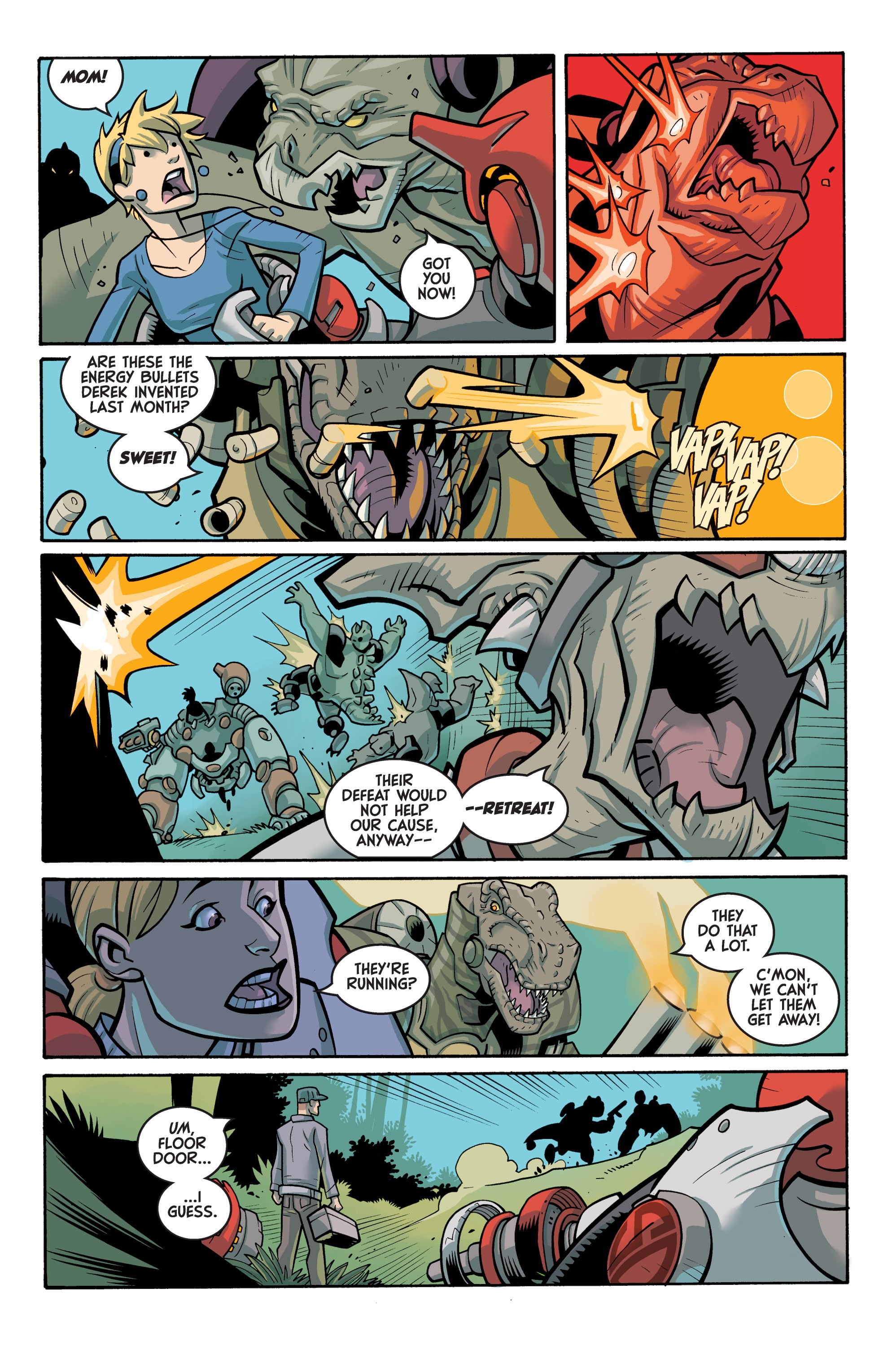 Read online Super Dinosaur (2011) comic -  Issue #11 - 11