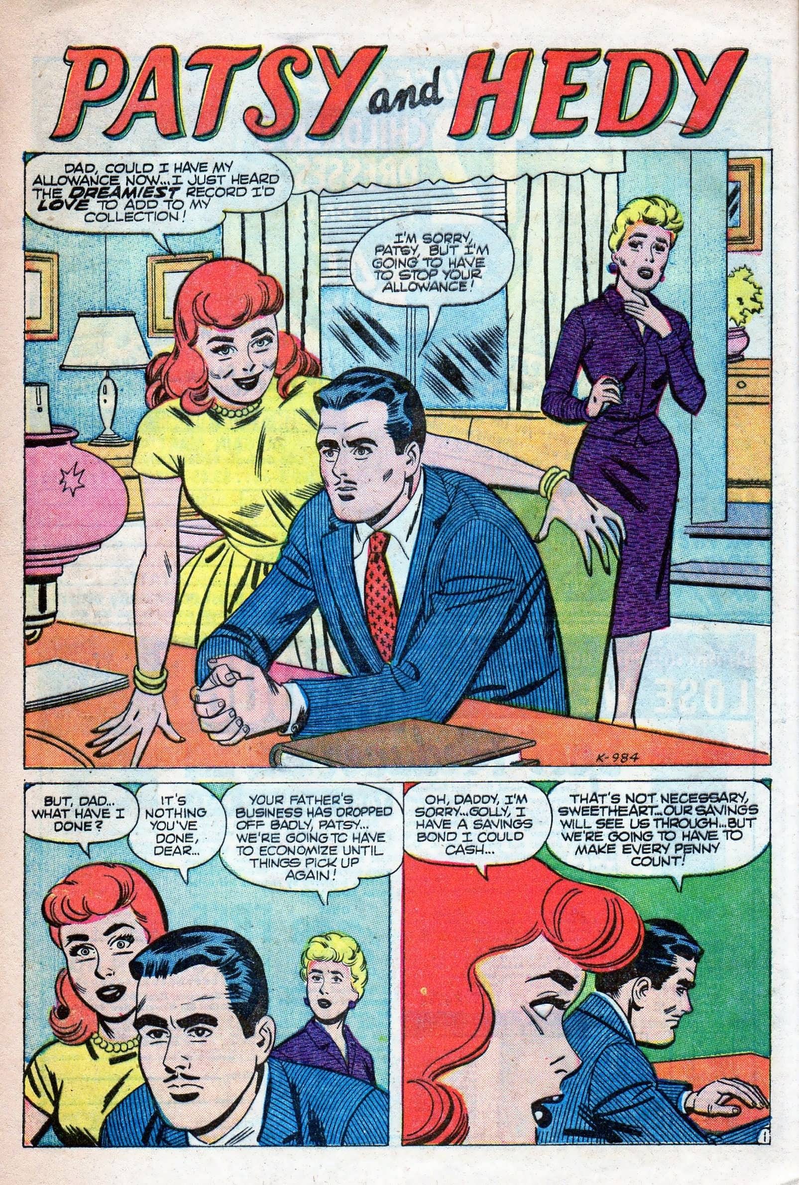 Read online Patsy and Hedy comic -  Issue #48 - 28