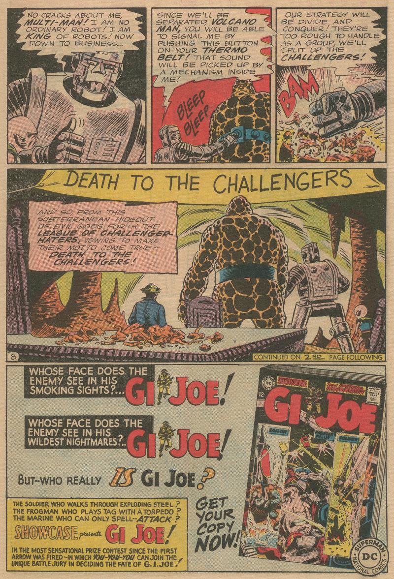 Read online Challengers of the Unknown (1958) comic -  Issue #42 - 9