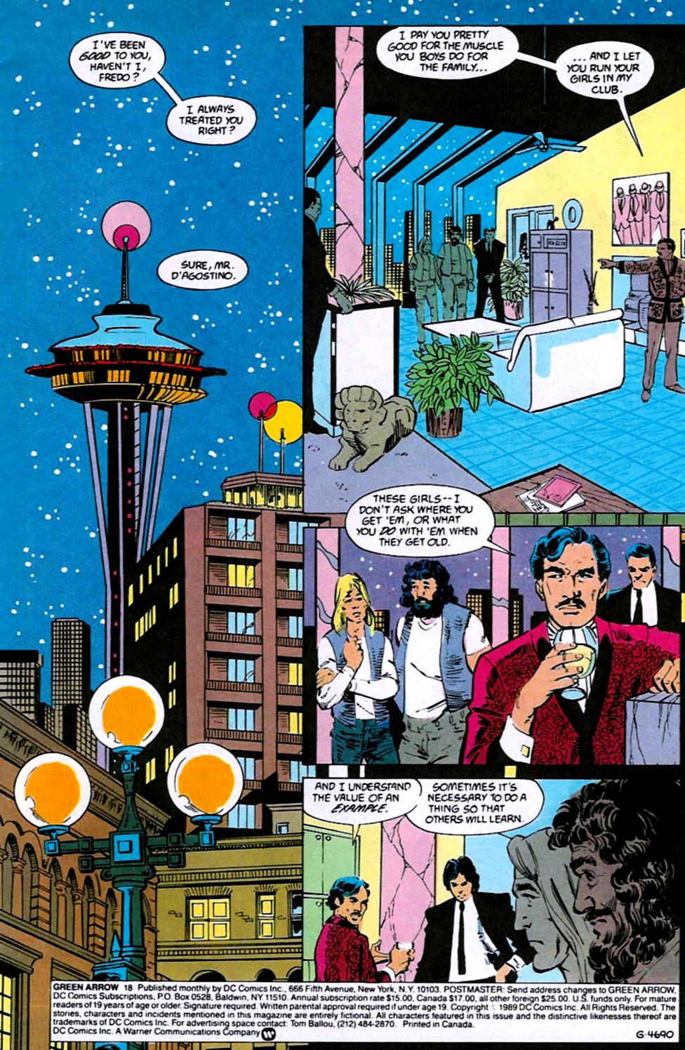 Green Arrow (1988) issue 18 - Page 2