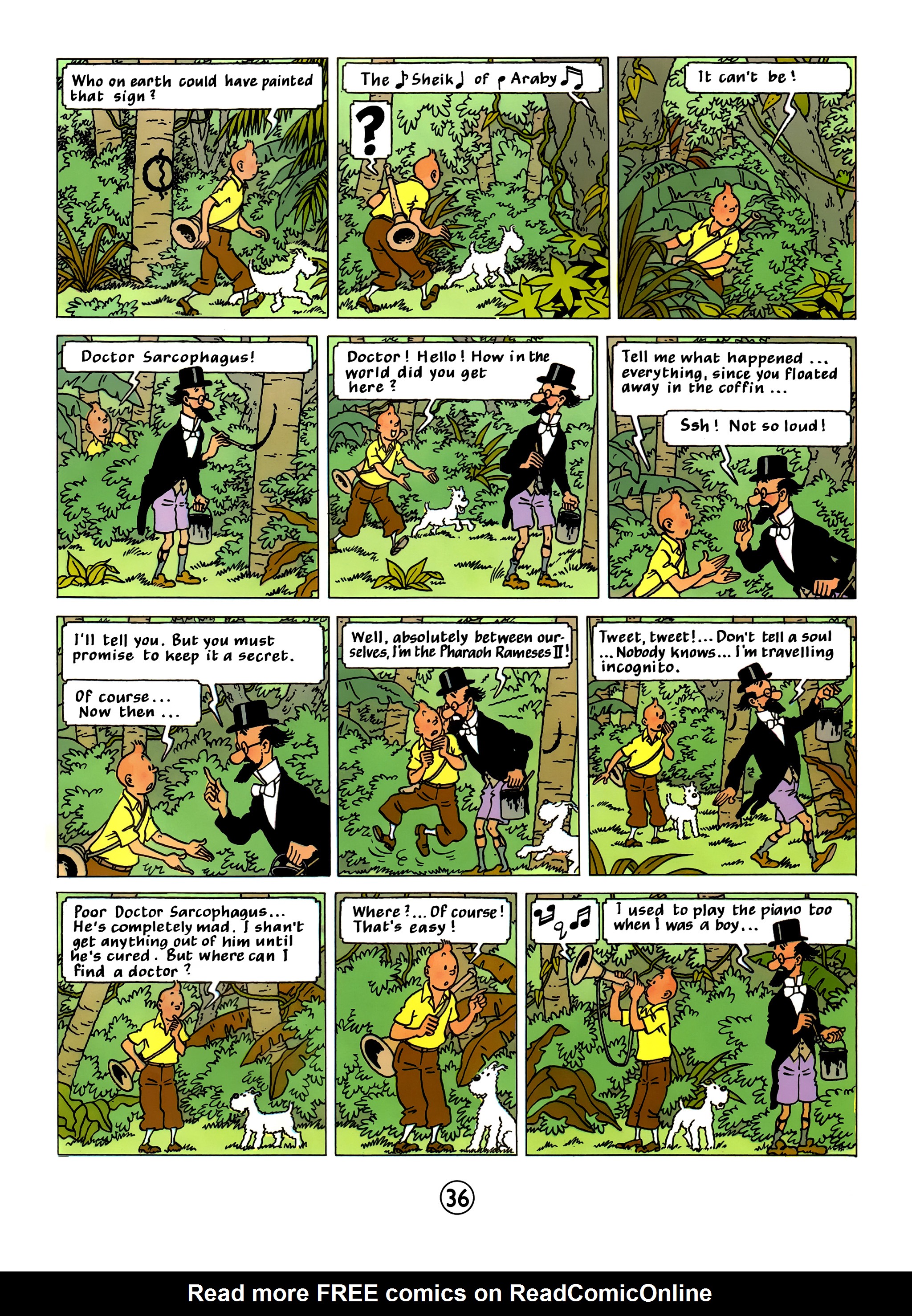 Read online The Adventures of Tintin comic -  Issue #4 - 39