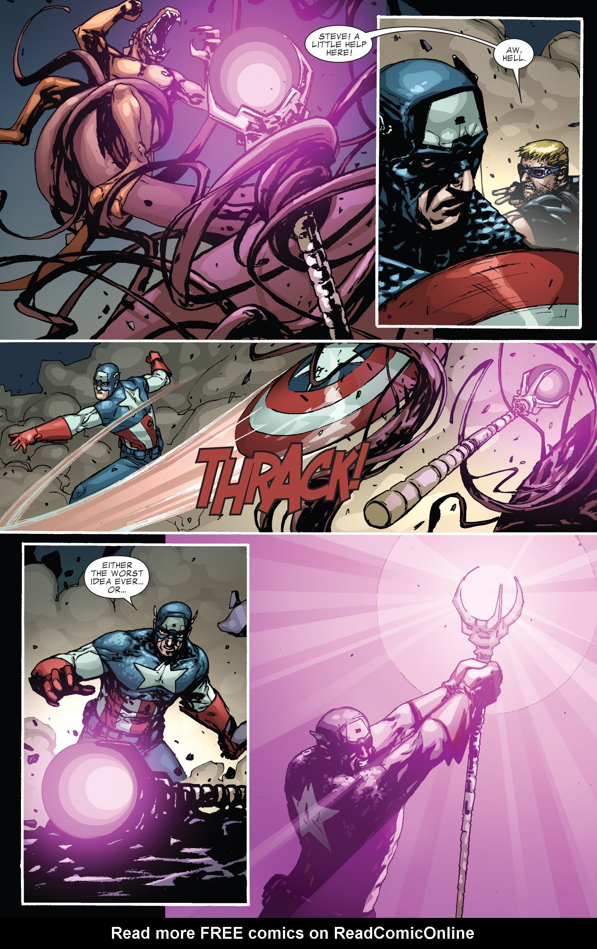 Read online Captain America And Hawkeye comic -  Issue #632 - 17