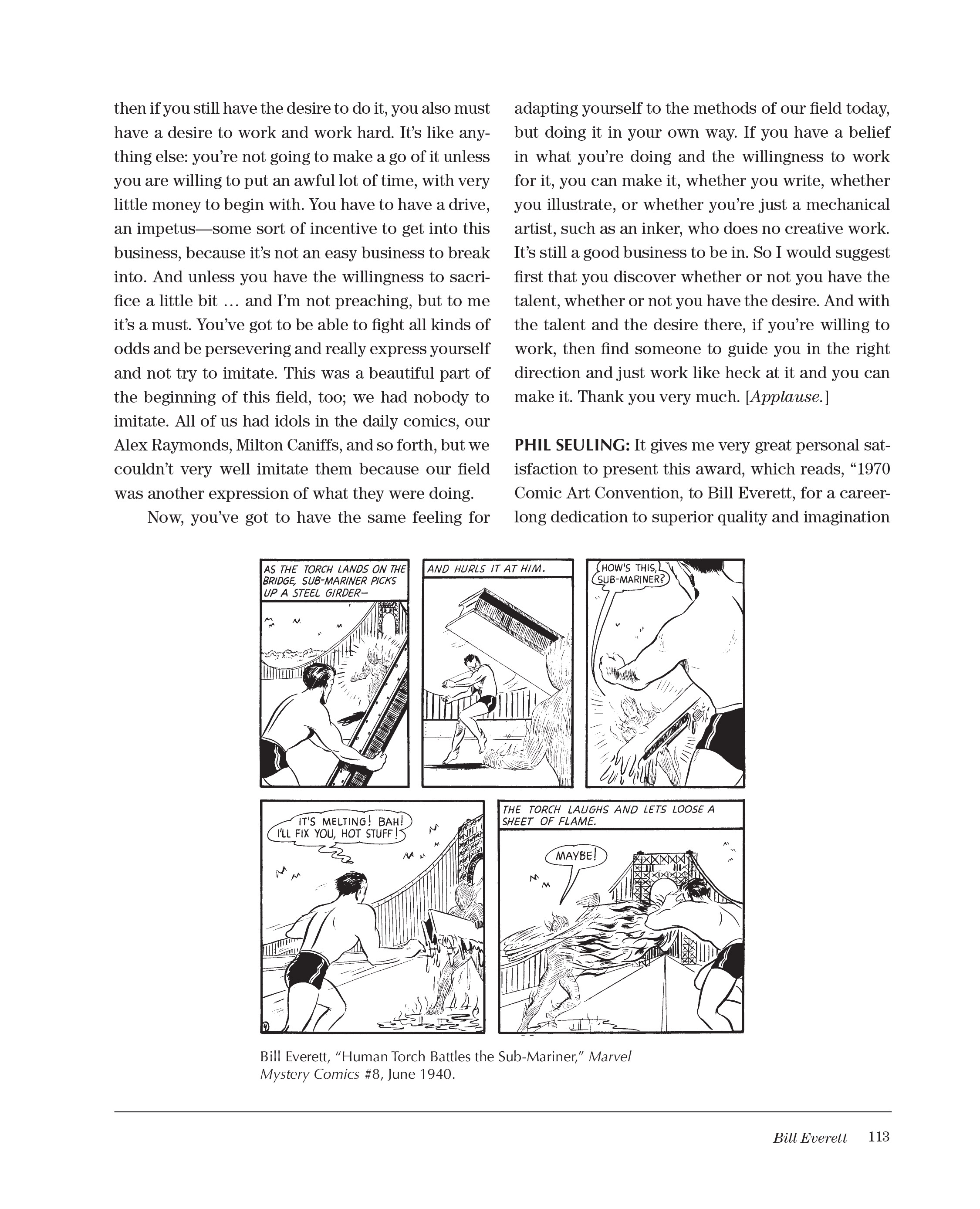 Read online Sparring With Gil Kane: Colloquies On Comic Art and Aesthetics comic -  Issue # TPB (Part 2) - 13