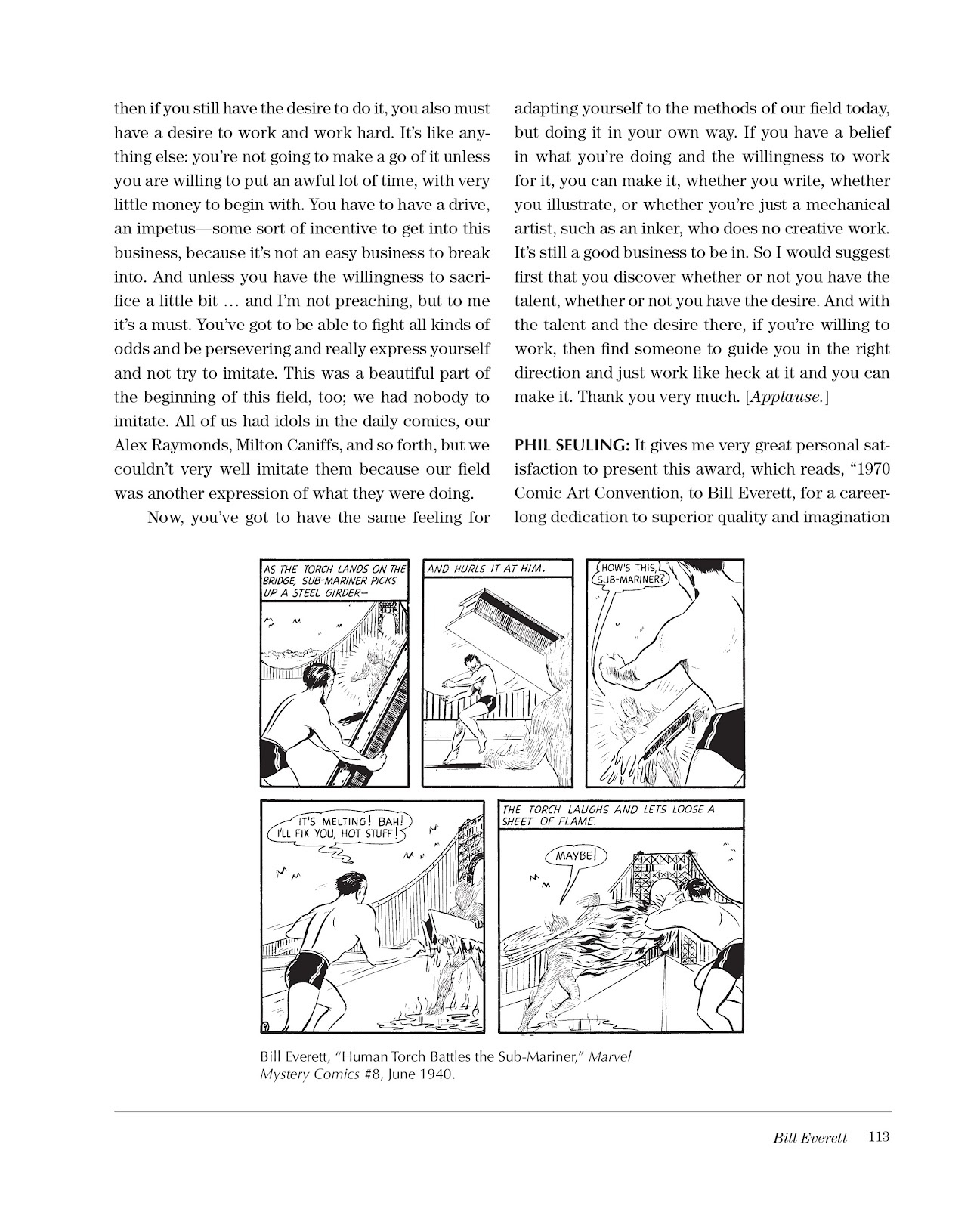 Sparring With Gil Kane: Colloquies On Comic Art and Aesthetics issue TPB (Part 2) - Page 13