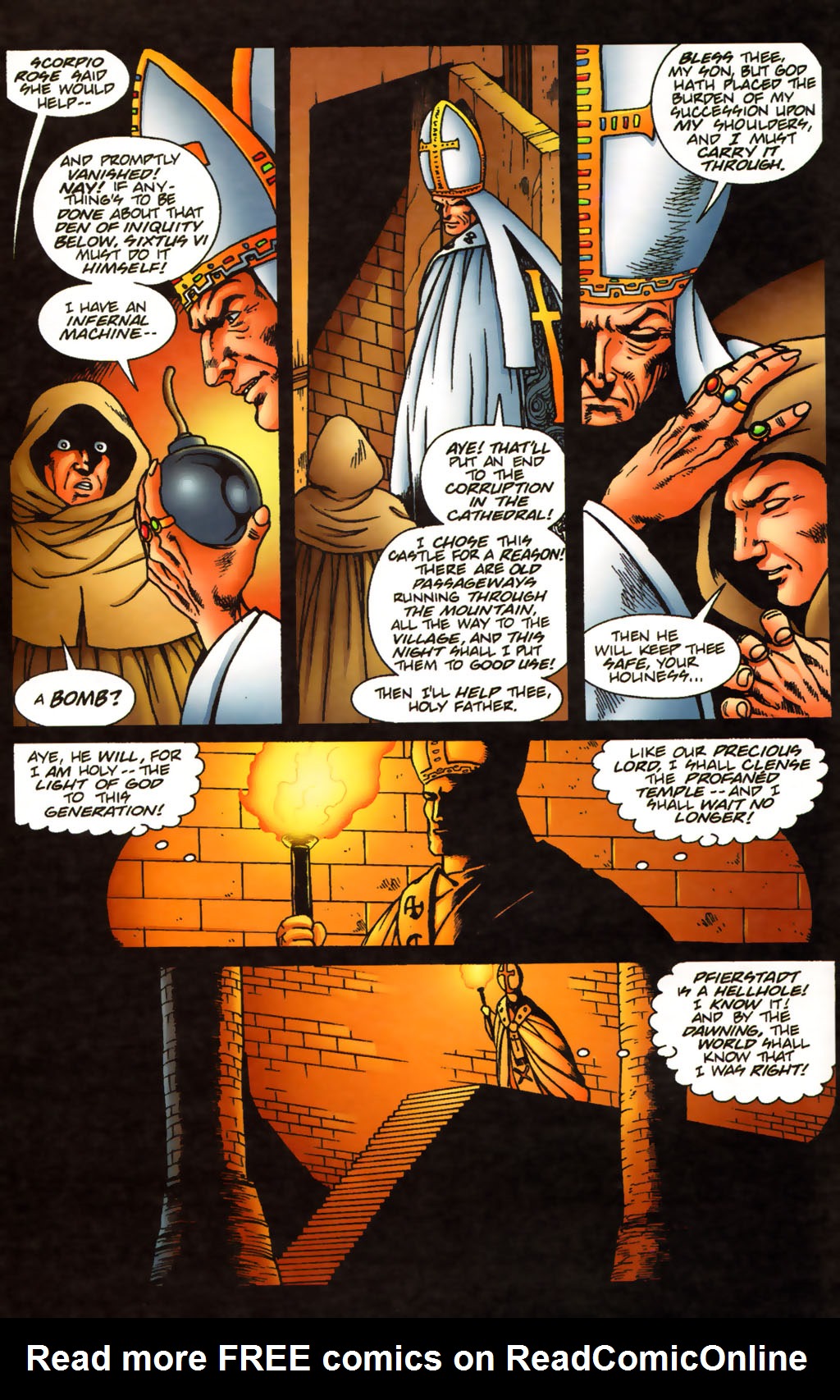 Read online Warrior Nun Areala: Scorpio Rose comic -  Issue #2 - 12