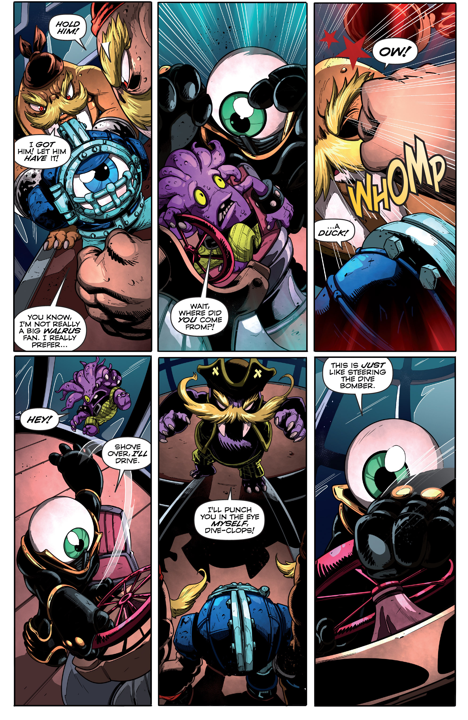 Read online Skylanders Superchargers comic -  Issue #6 - 12