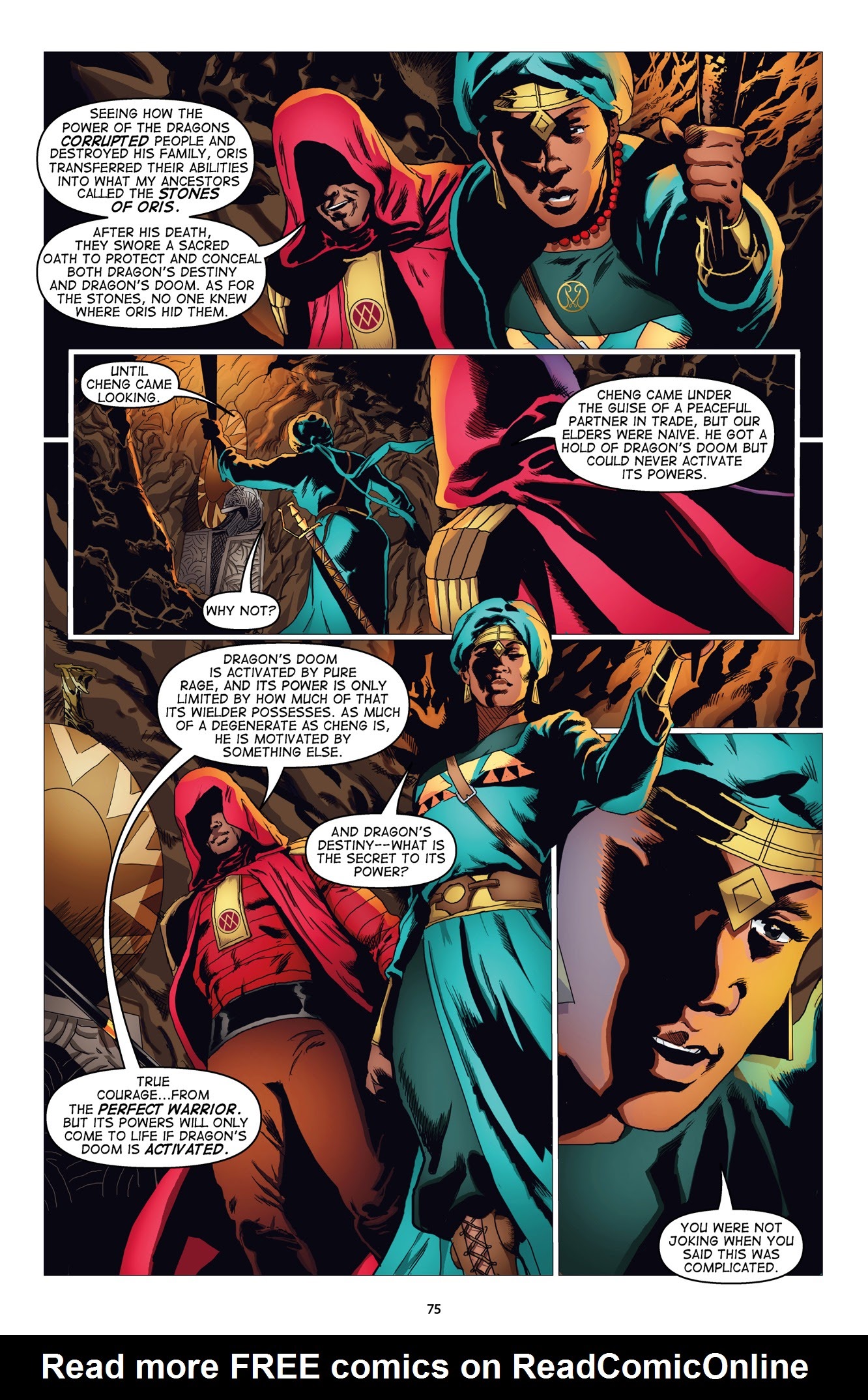 Read online Malika: Warrior Queen comic -  Issue # TPB 1 (Part 1) - 77