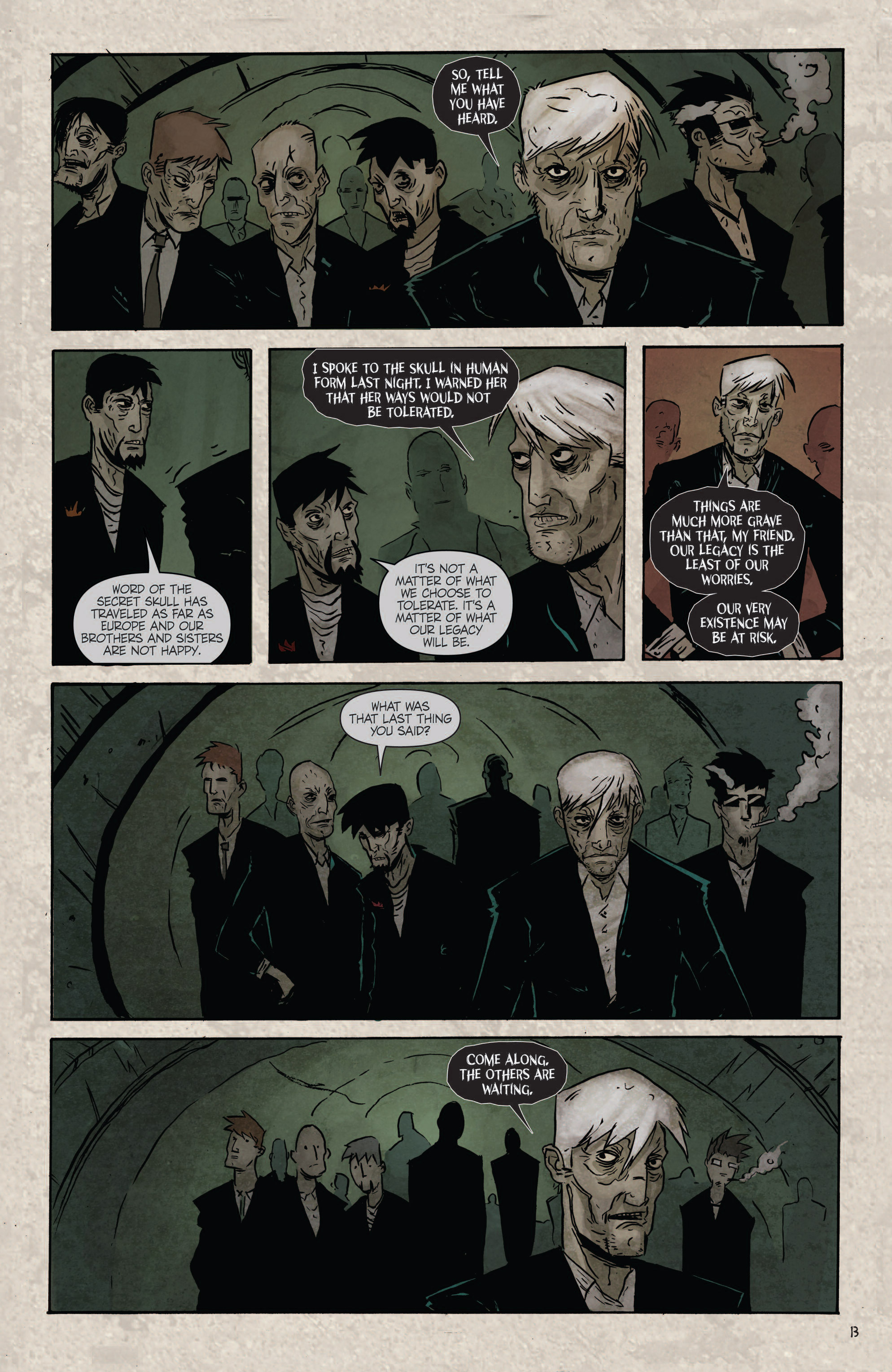 Read online Secret Skull comic -  Issue #2 - 14