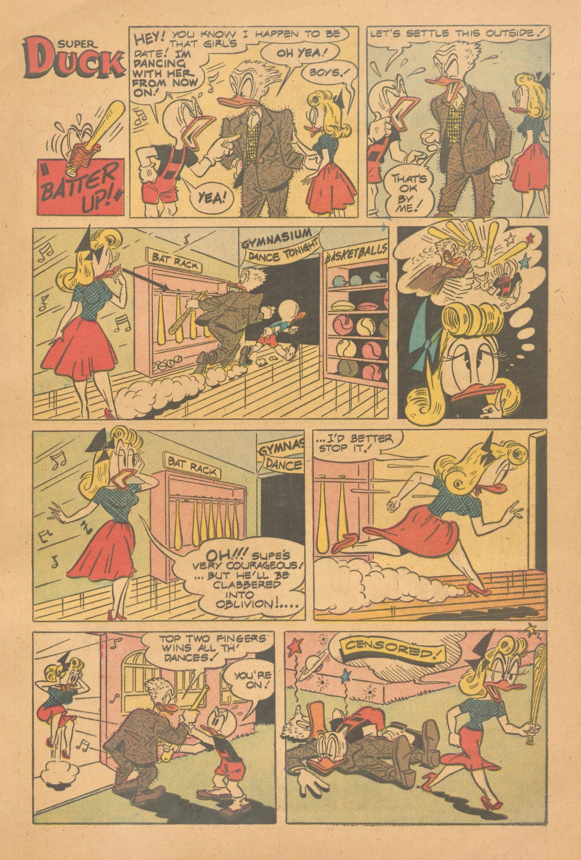Read online Super Duck Comics comic -  Issue #59 - 5