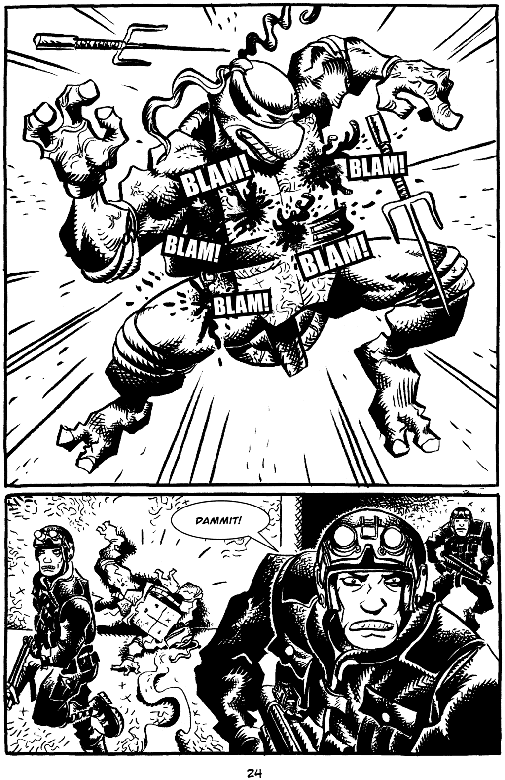 Read online Tales of Leonardo Blind Sight comic -  Issue #1 - 26