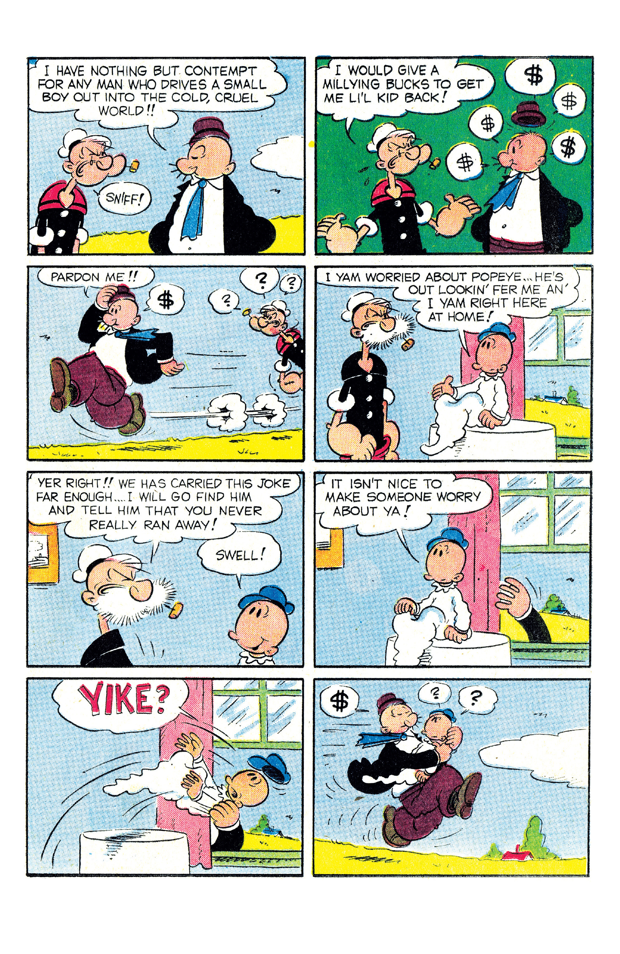Read online Classic Popeye comic -  Issue #54 - 24