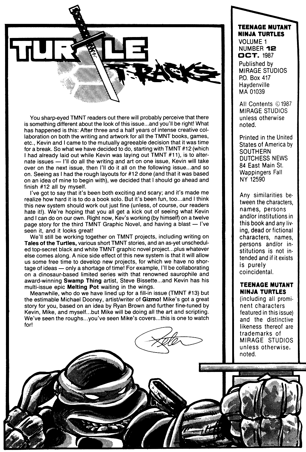 Teenage Mutant Ninja Turtles (1984) Issue #12 #12 - English 2