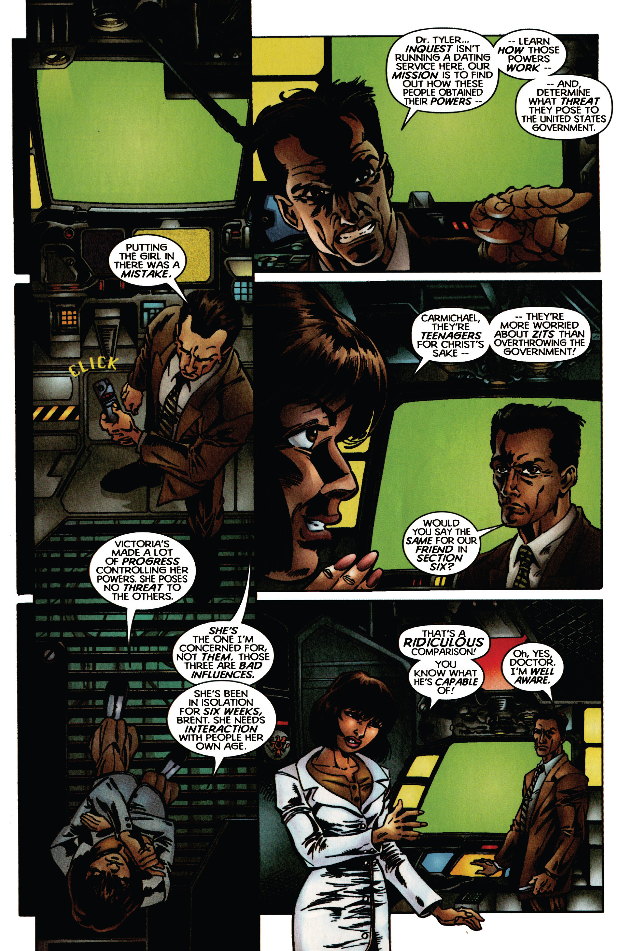 Read online Harbinger: Acts of God comic -  Issue # Full - 11