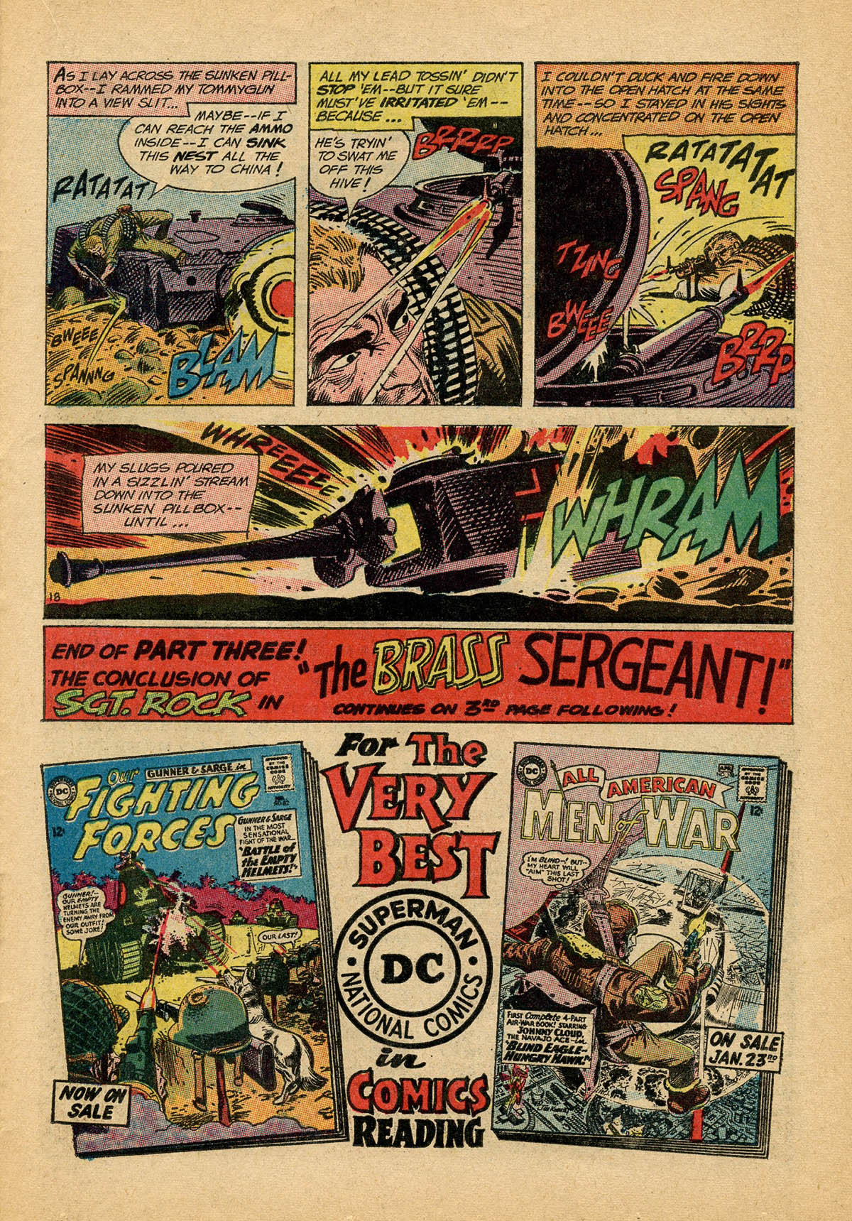 Read online Our Army at War (1952) comic -  Issue #140 - 23