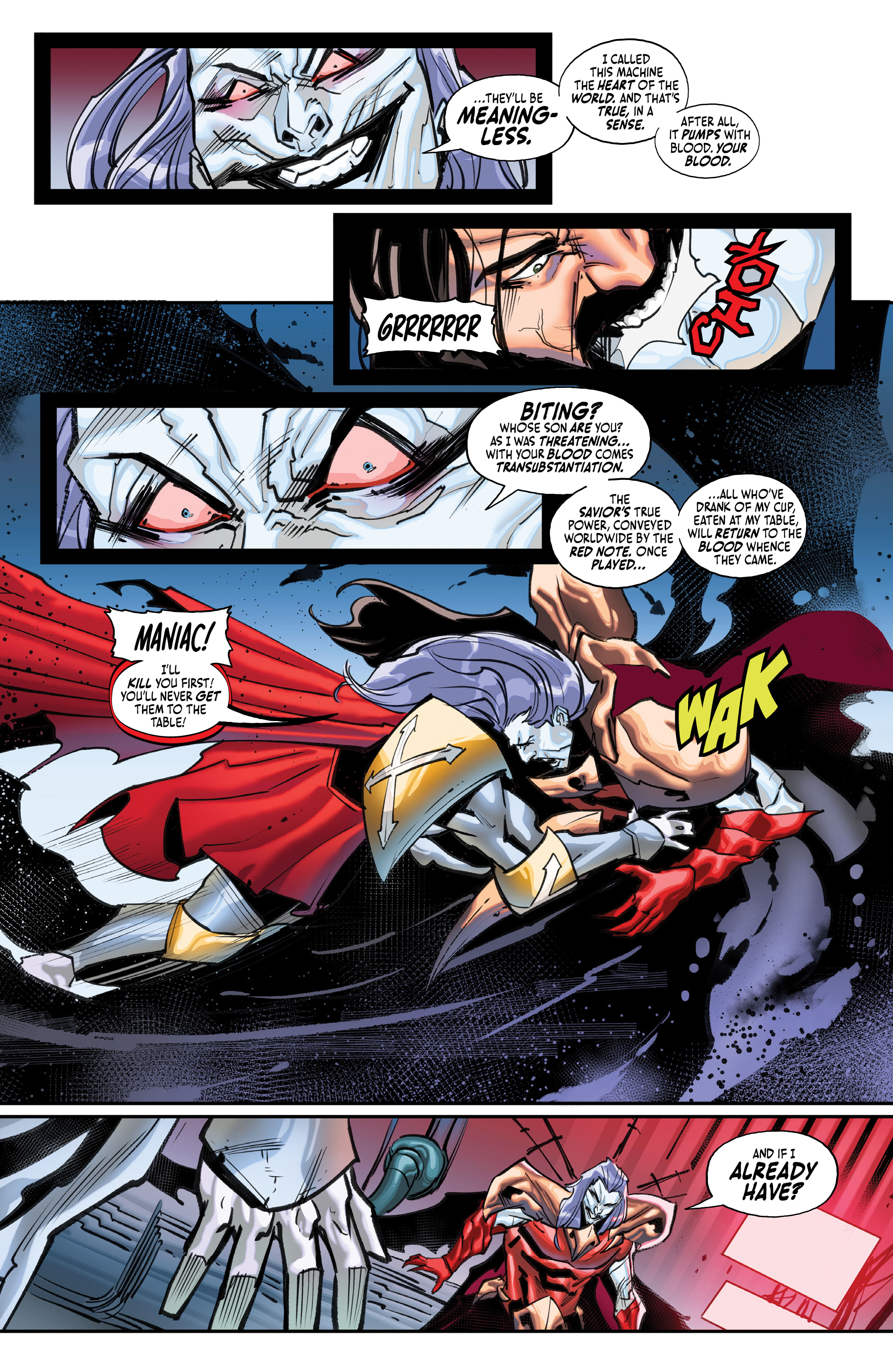 Read online Loaded Bible: Blood Of My Blood comic -  Issue #5 - 23