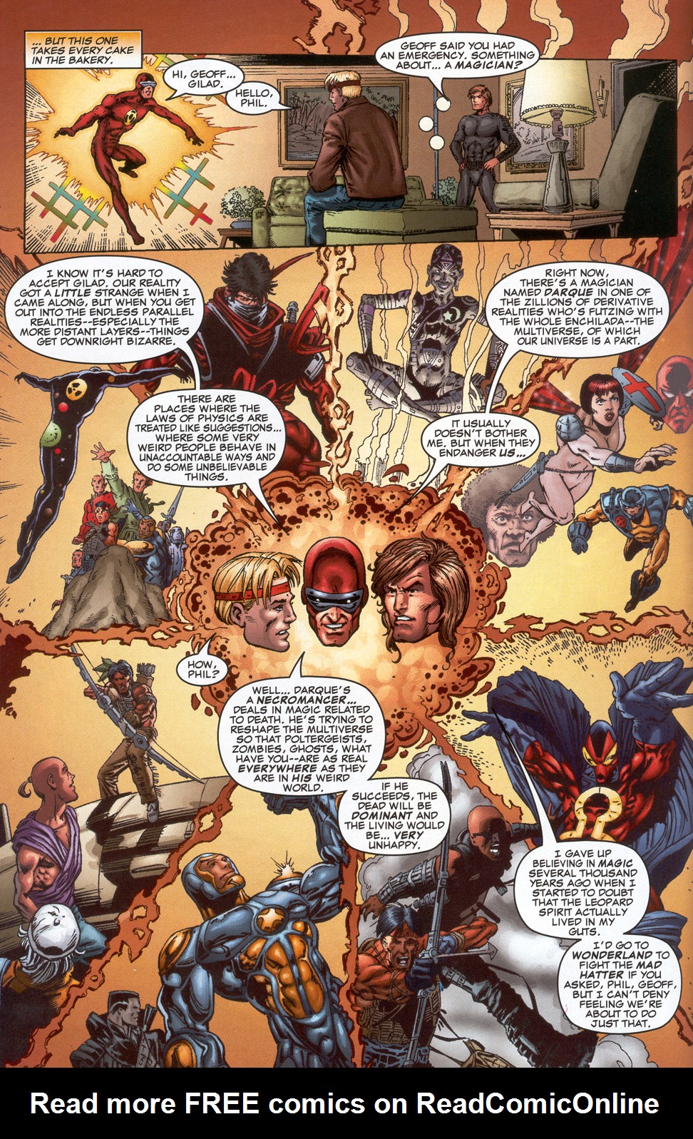 Read online Unity 2000 comic -  Issue #1 - 6