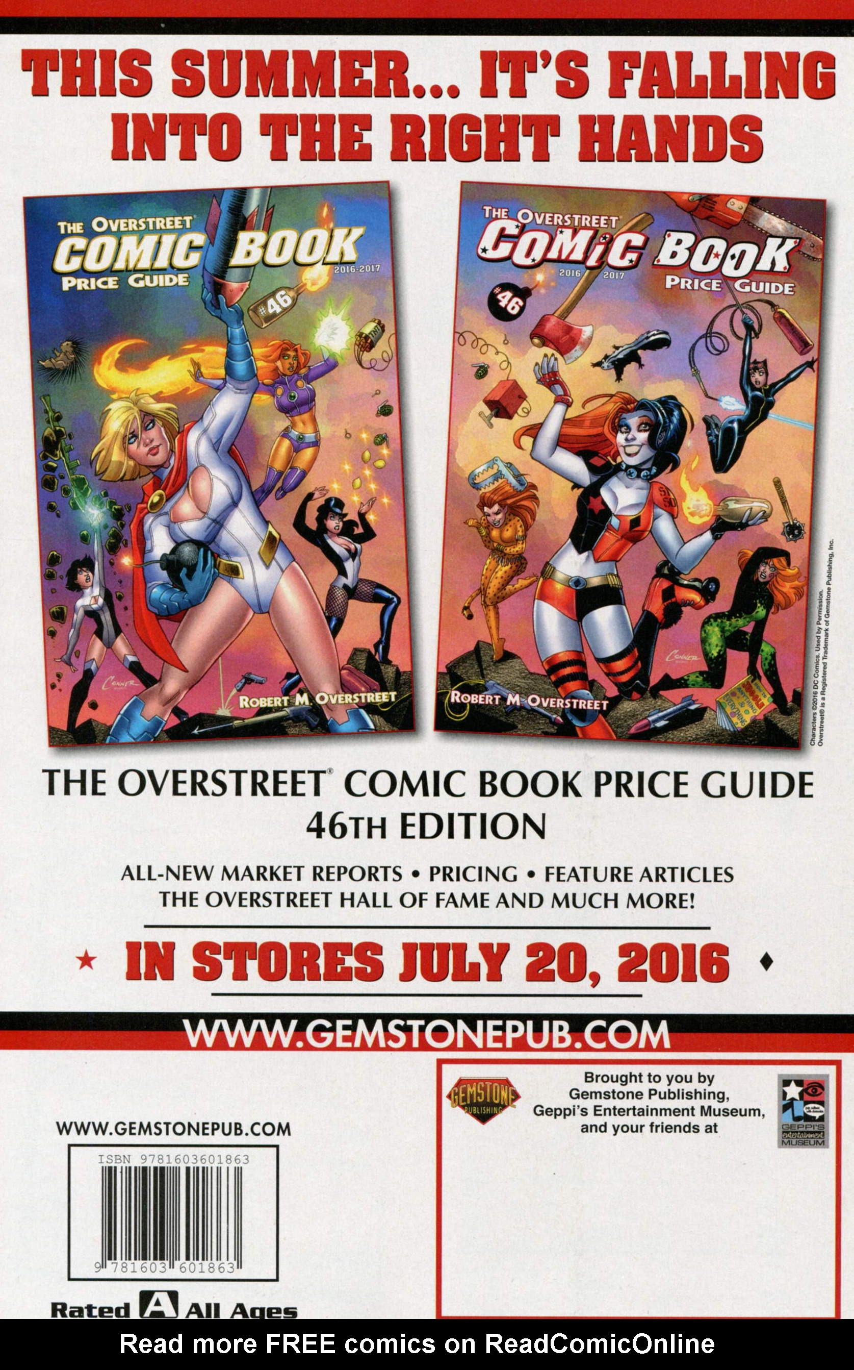 Read online Free Comic Book Day 2016 comic -  Issue # Overstreet's Comic Book Marketplace 06 - 32