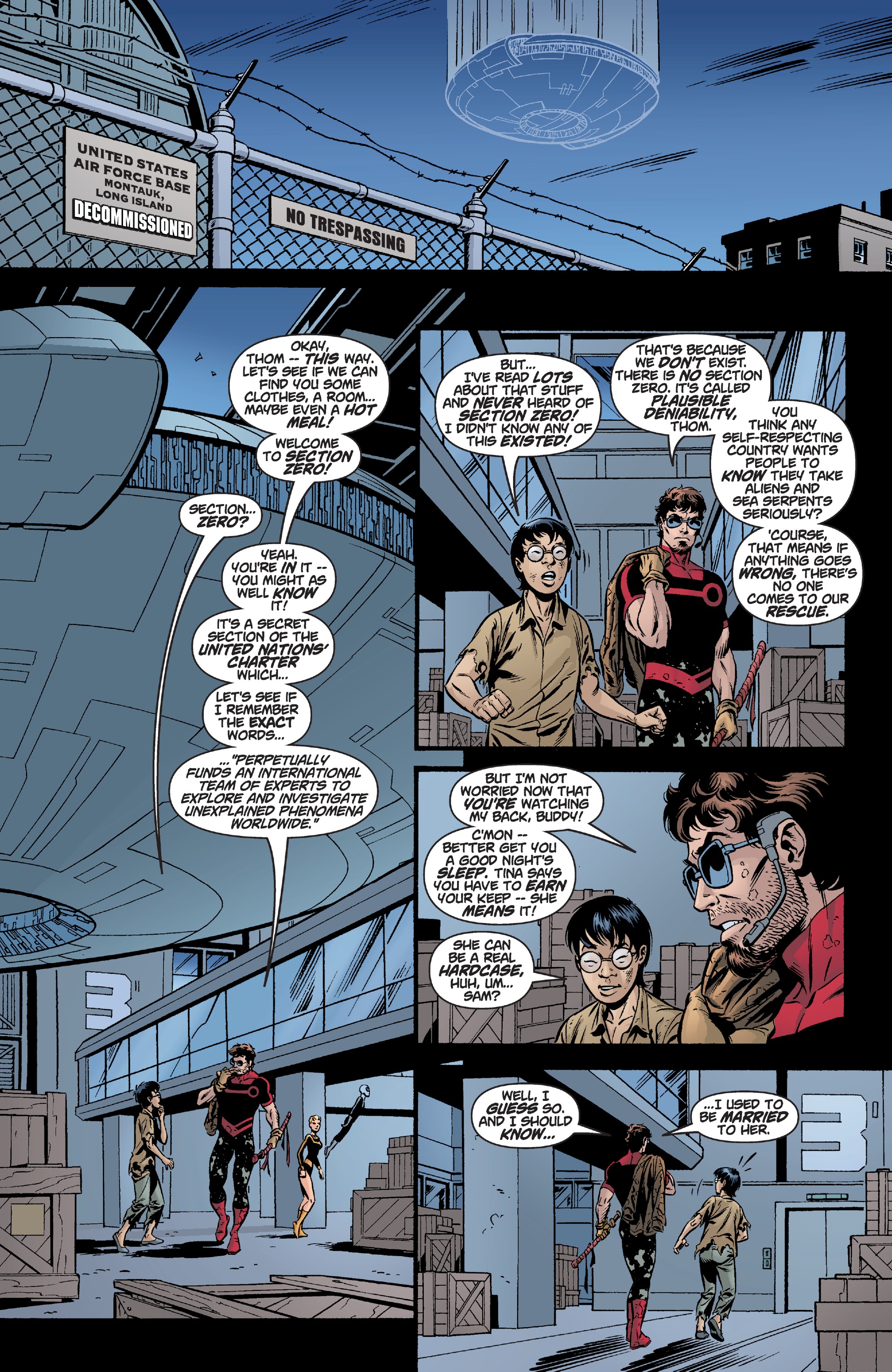 Read online Section Zero (2019) comic -  Issue #1 - 21