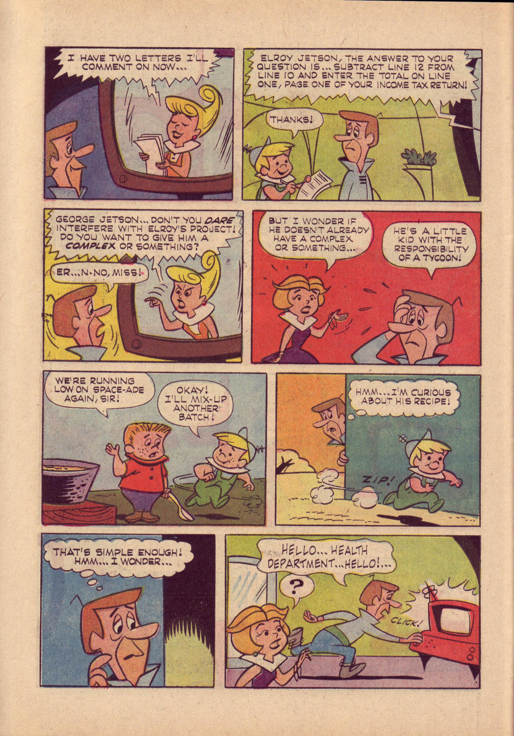 Read online The Jetsons (1963) comic -  Issue #20 - 10