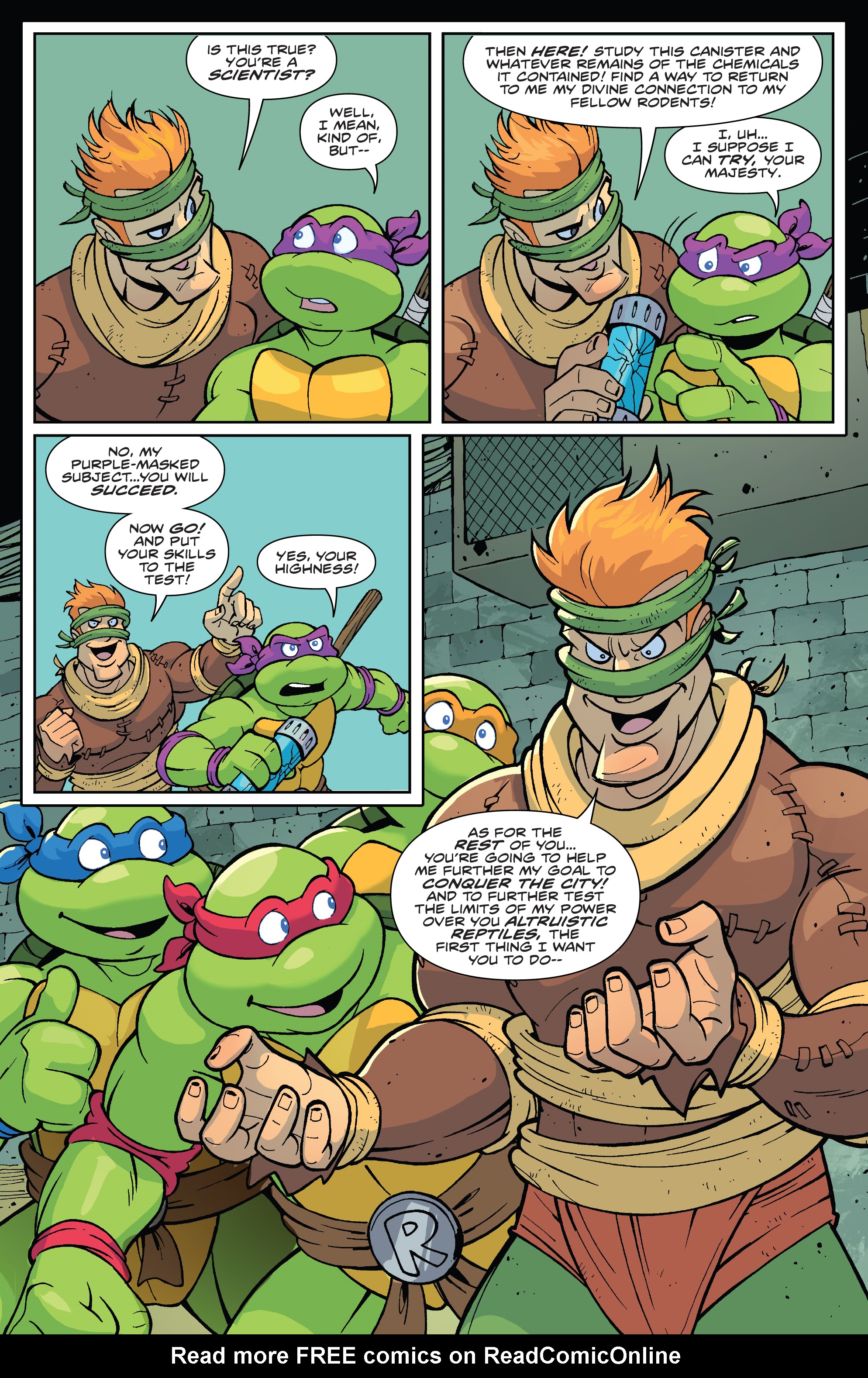 Read online Teenage Mutant Ninja Turtles: Saturday Morning Adventures Continued comic -  Issue #1 - 10
