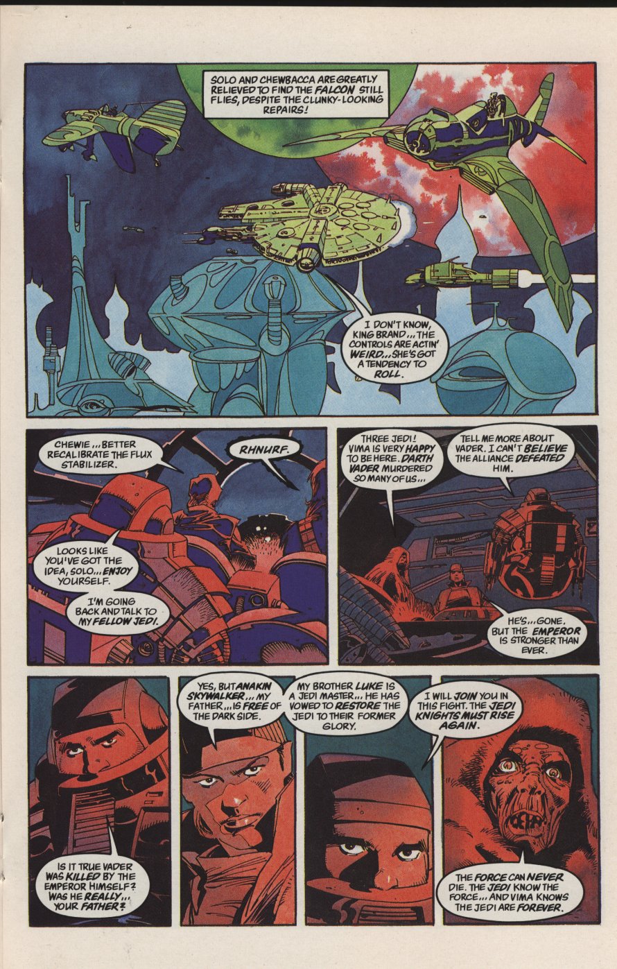 Read online Star Wars: Dark Empire II comic -  Issue #5 - 17