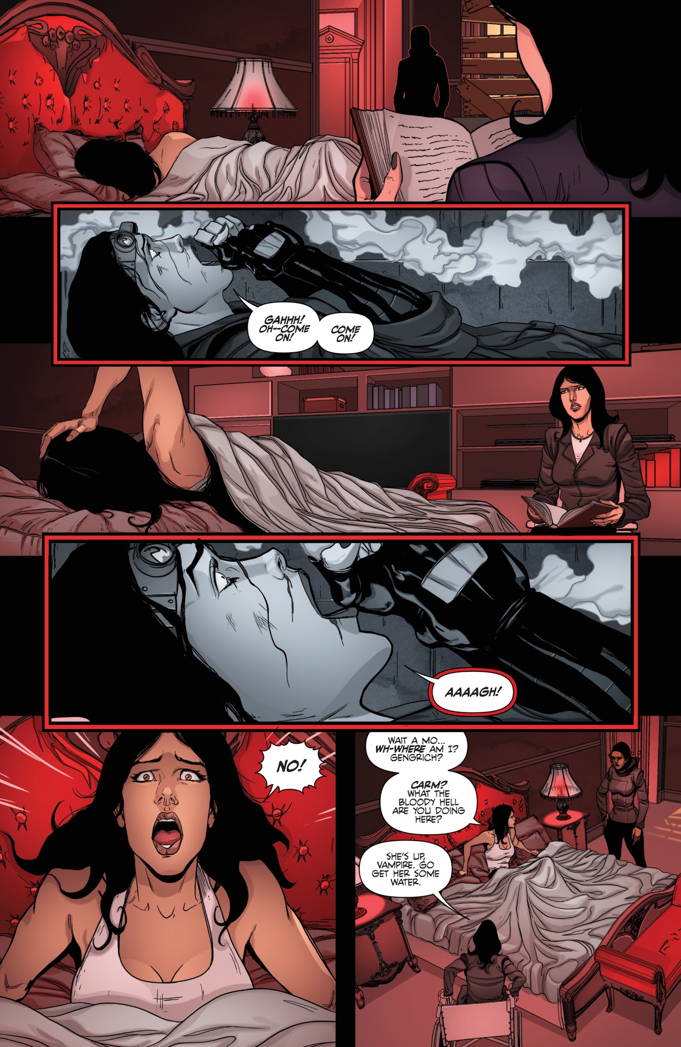 Read online Van Helsing vs The Mummy of Amun-Ra comic -  Issue #6 - 3