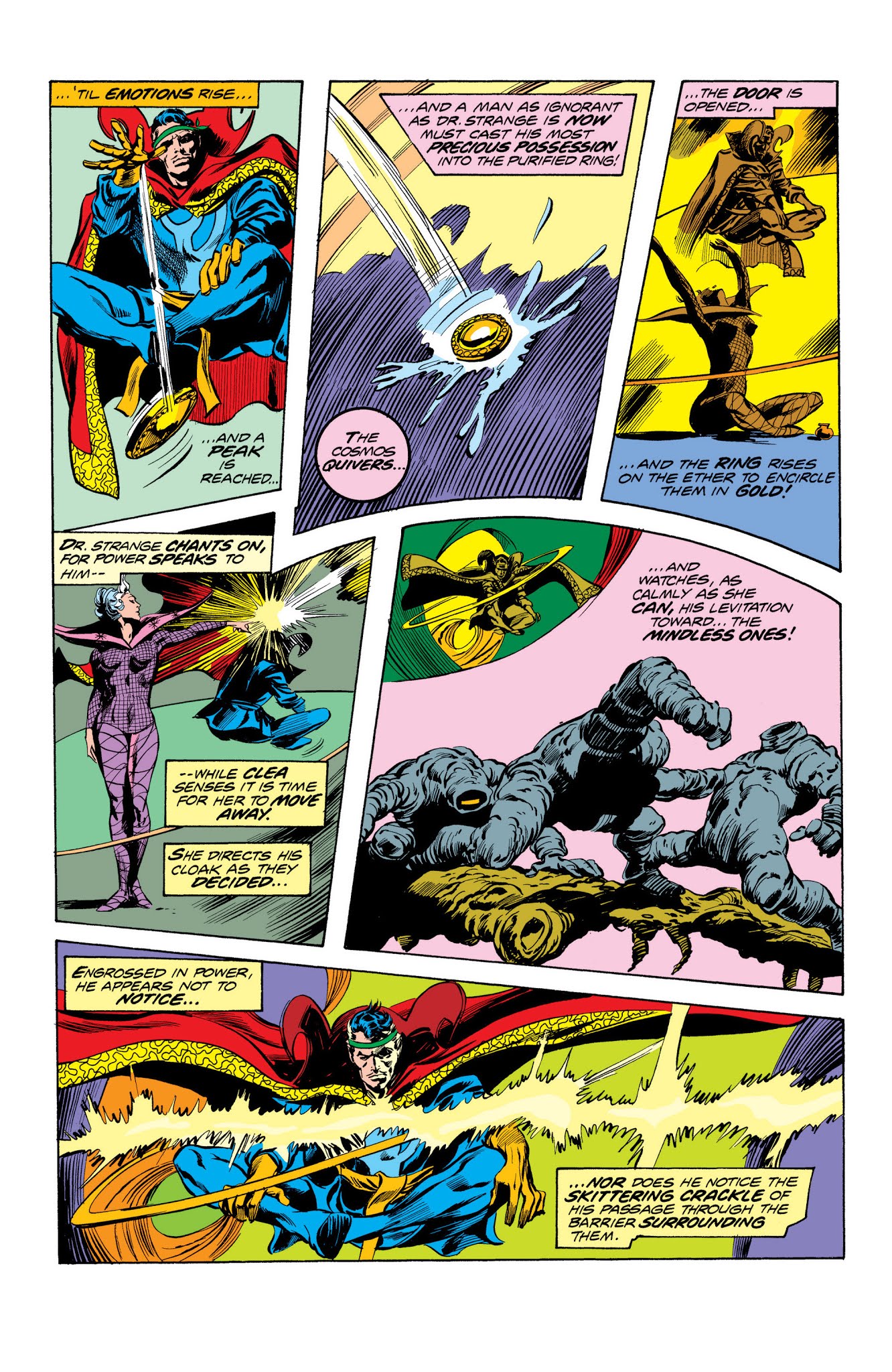 Read online Marvel Masterworks: Doctor Strange comic -  Issue # TPB 5 (Part 3) - 38