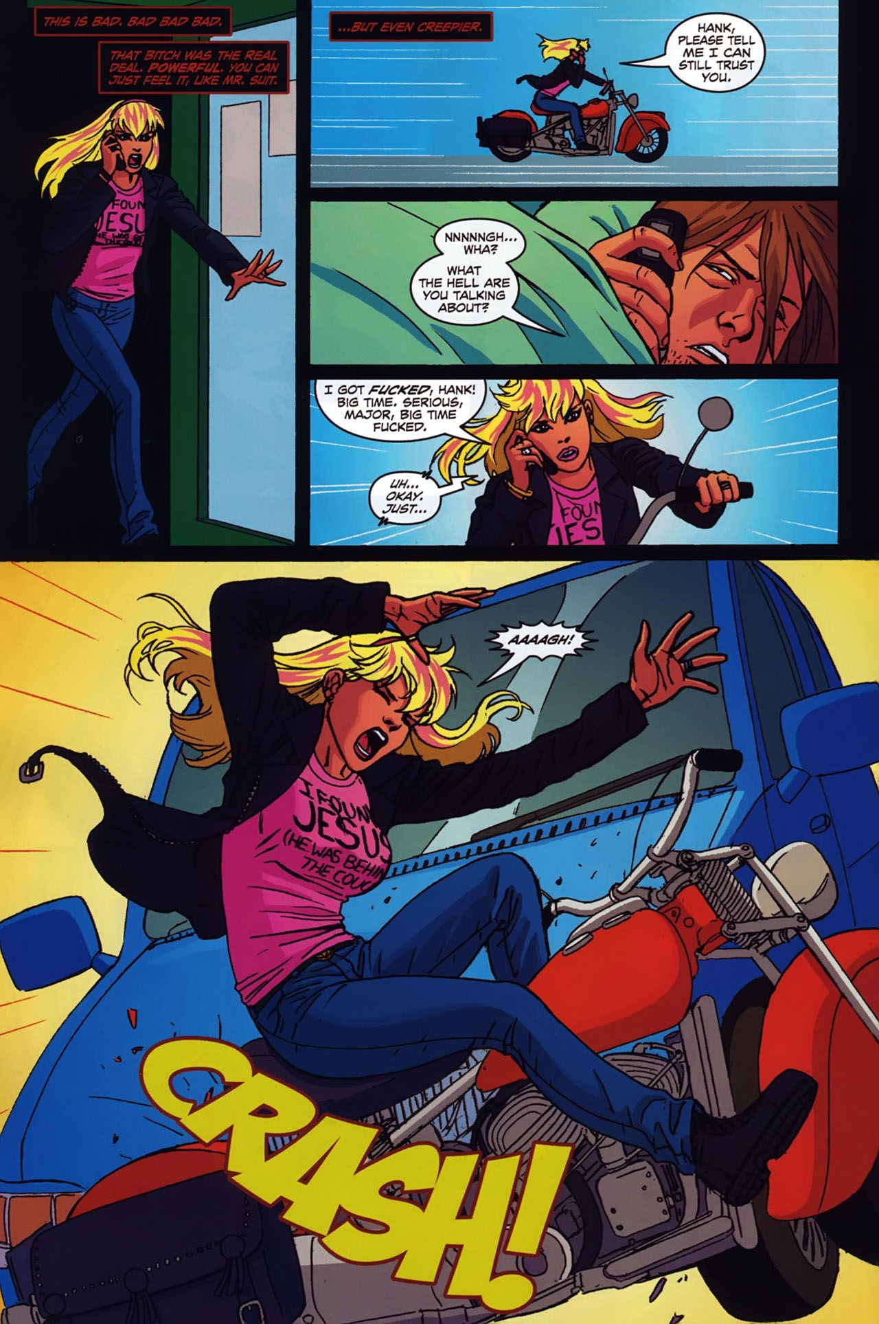Read online Mercy Sparx (2008) comic -  Issue #3 - 12