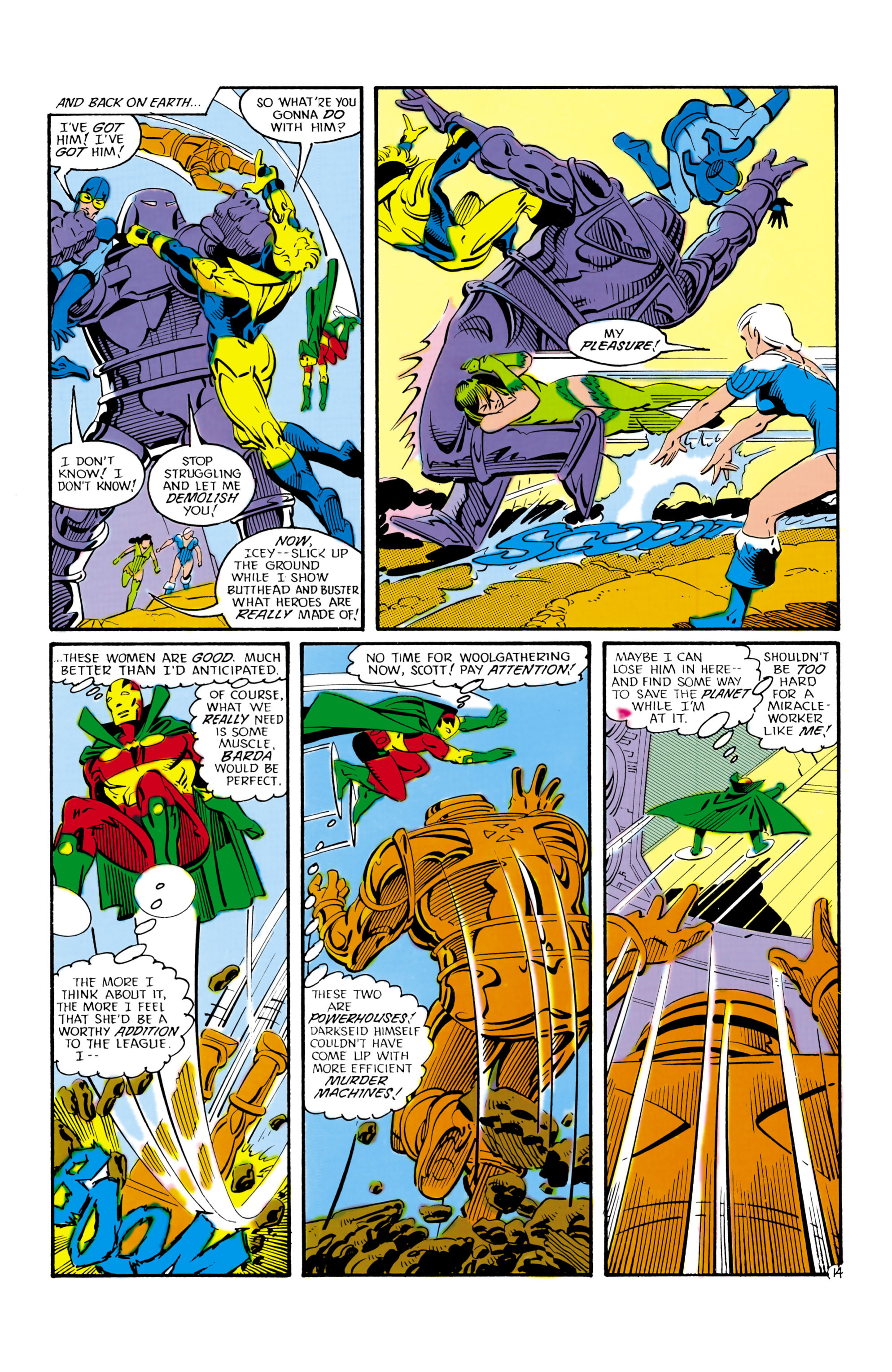 Read online Justice League International (1987) comic -  Issue #15 - 15