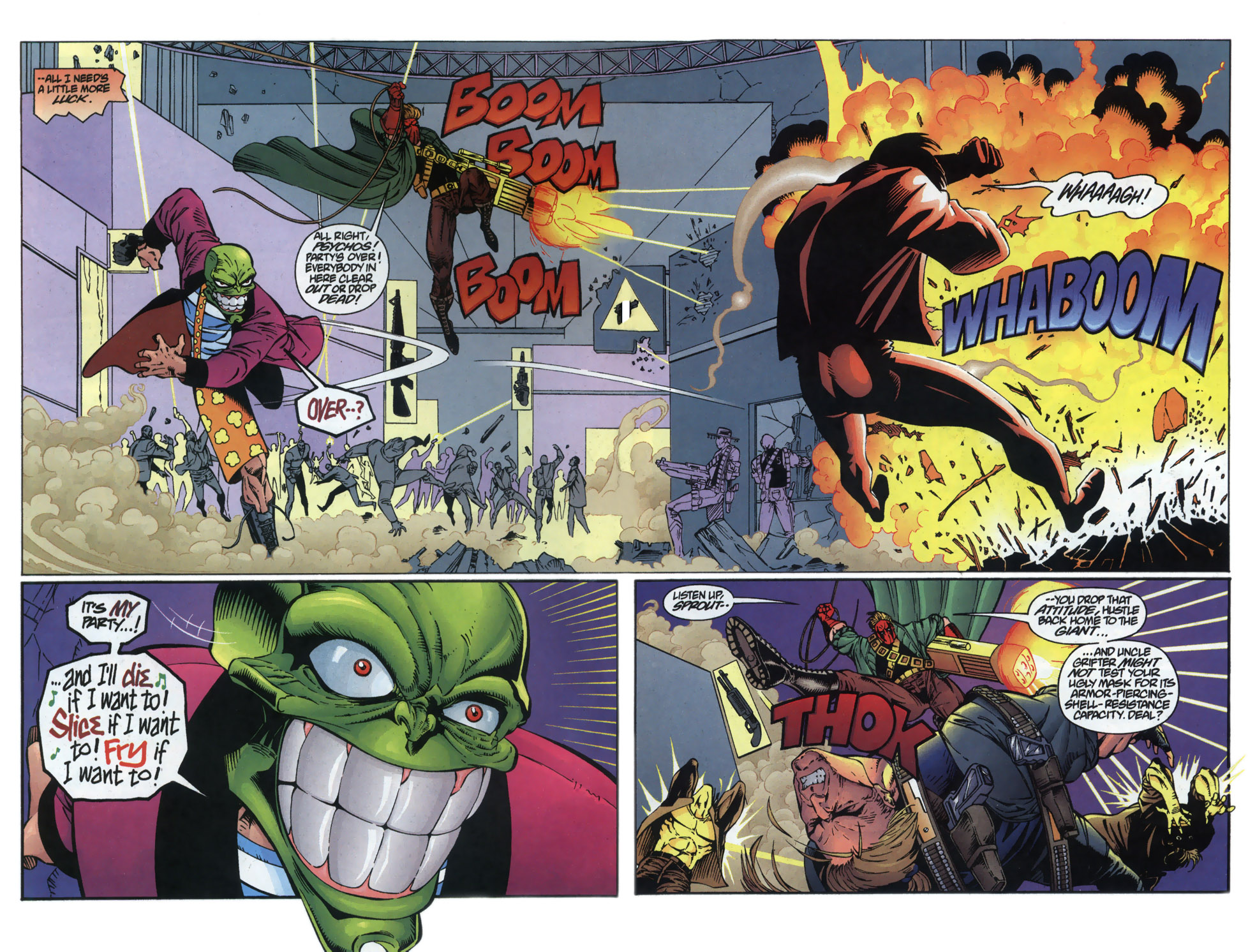 Read online Grifter and the Mask comic -  Issue #2 - 4