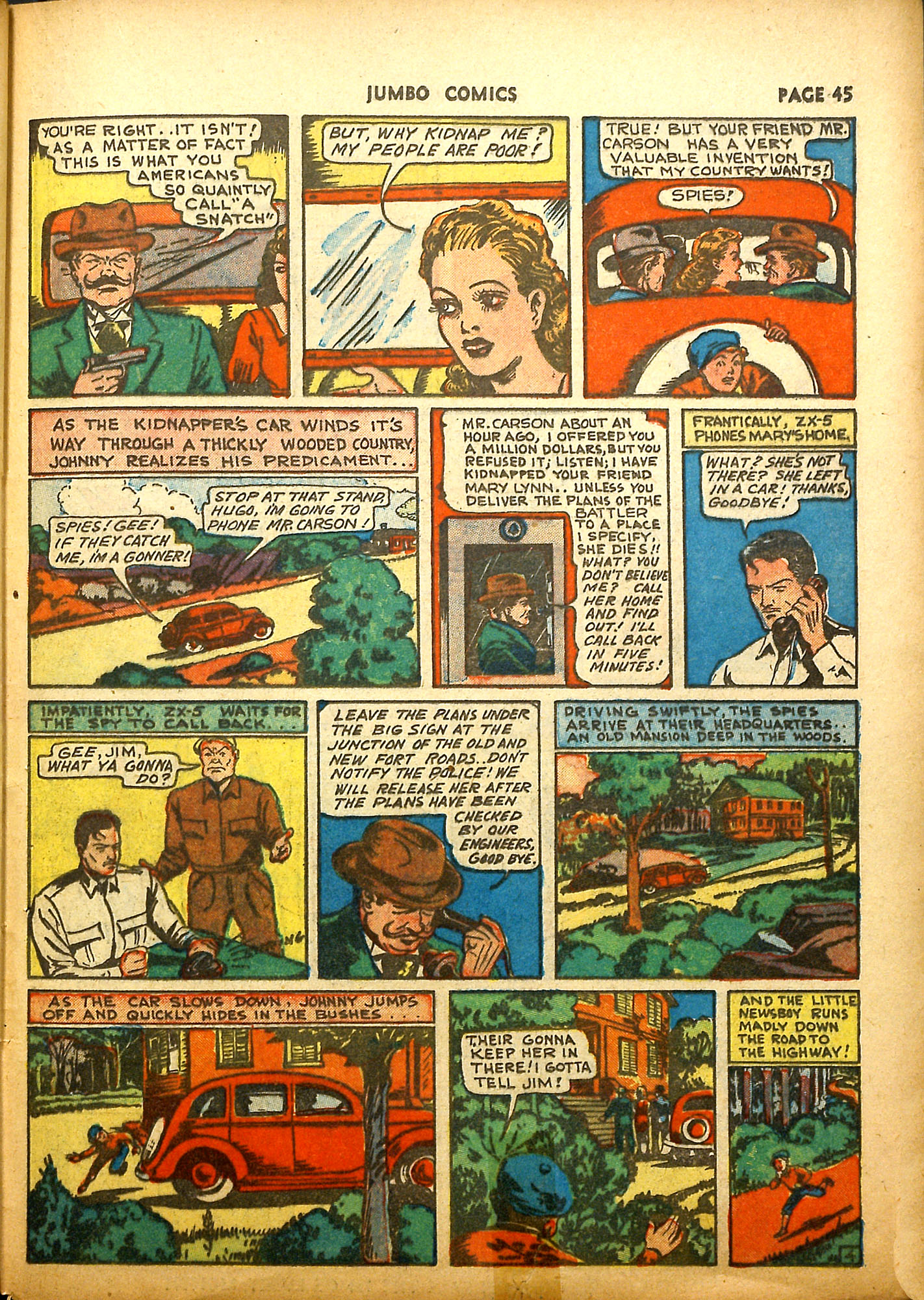 Read online Jumbo Comics comic -  Issue #23 - 47