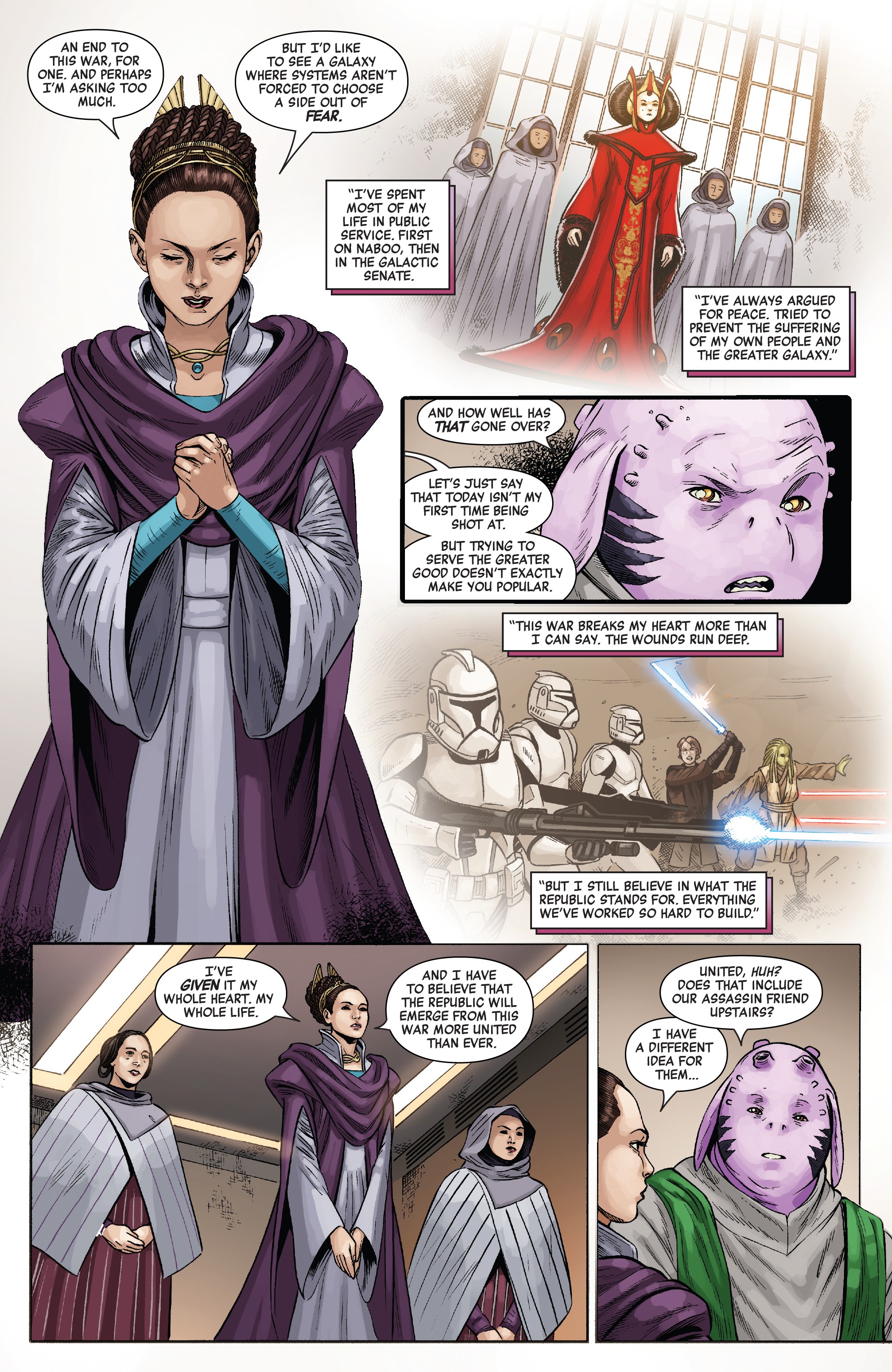 Read online Star Wars: Age of Republic - Padme Amidala comic -  Issue # Full - 19