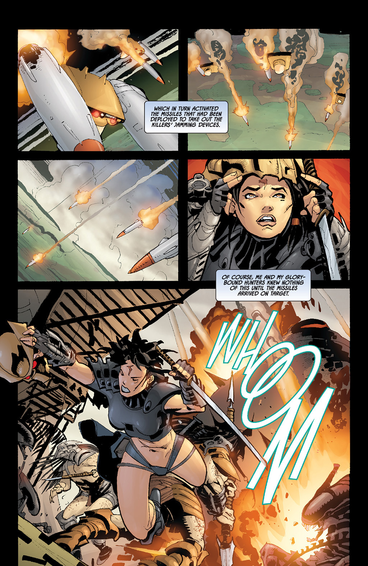 Read online Aliens vs. Predator: Three World War comic -  Issue #6 - 16