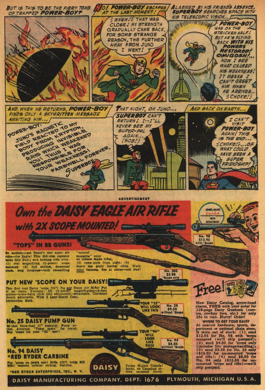 Read online Superboy (1949) comic -  Issue #52 - 17