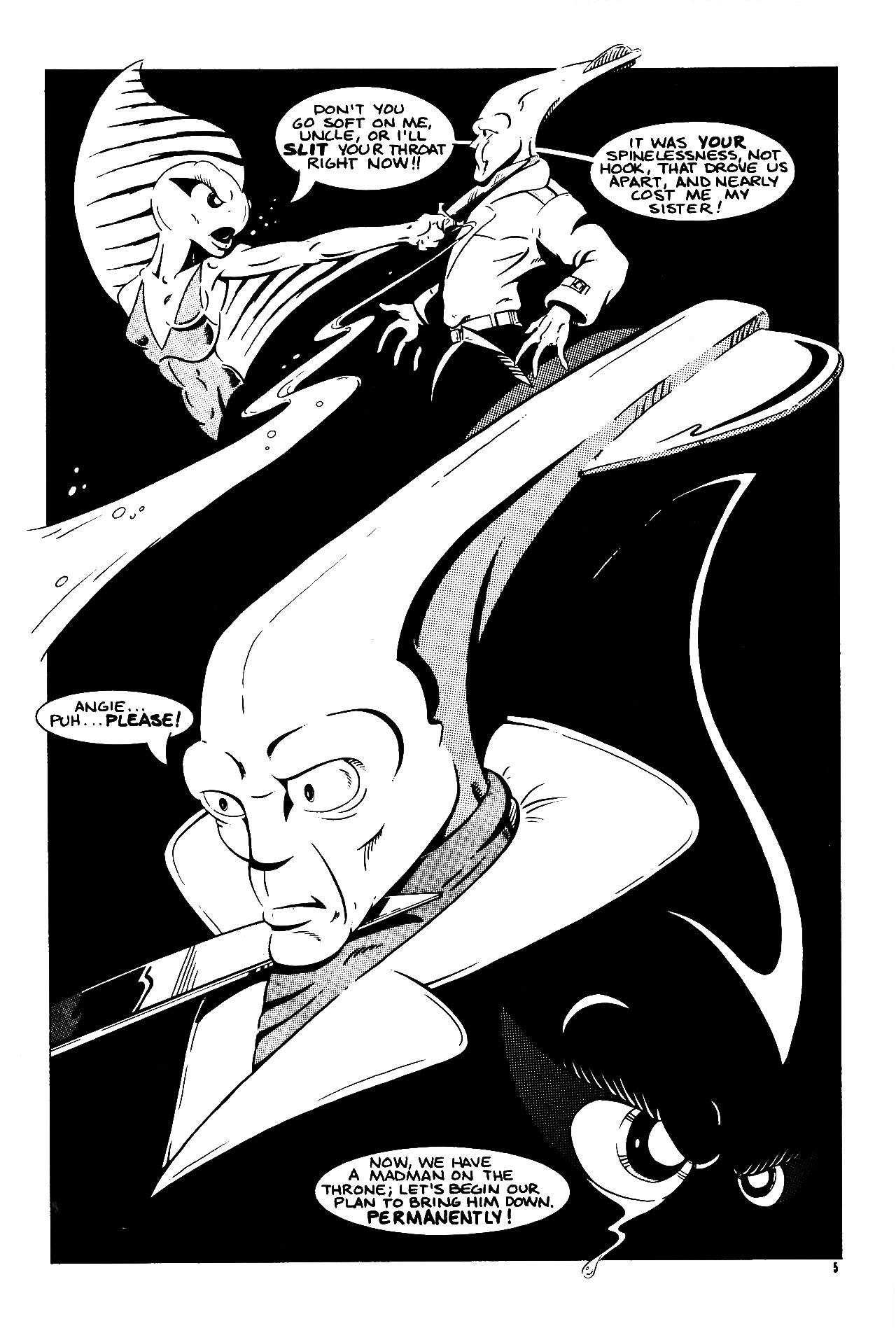 Read online The Fish Police comic -  Issue #6 - 8
