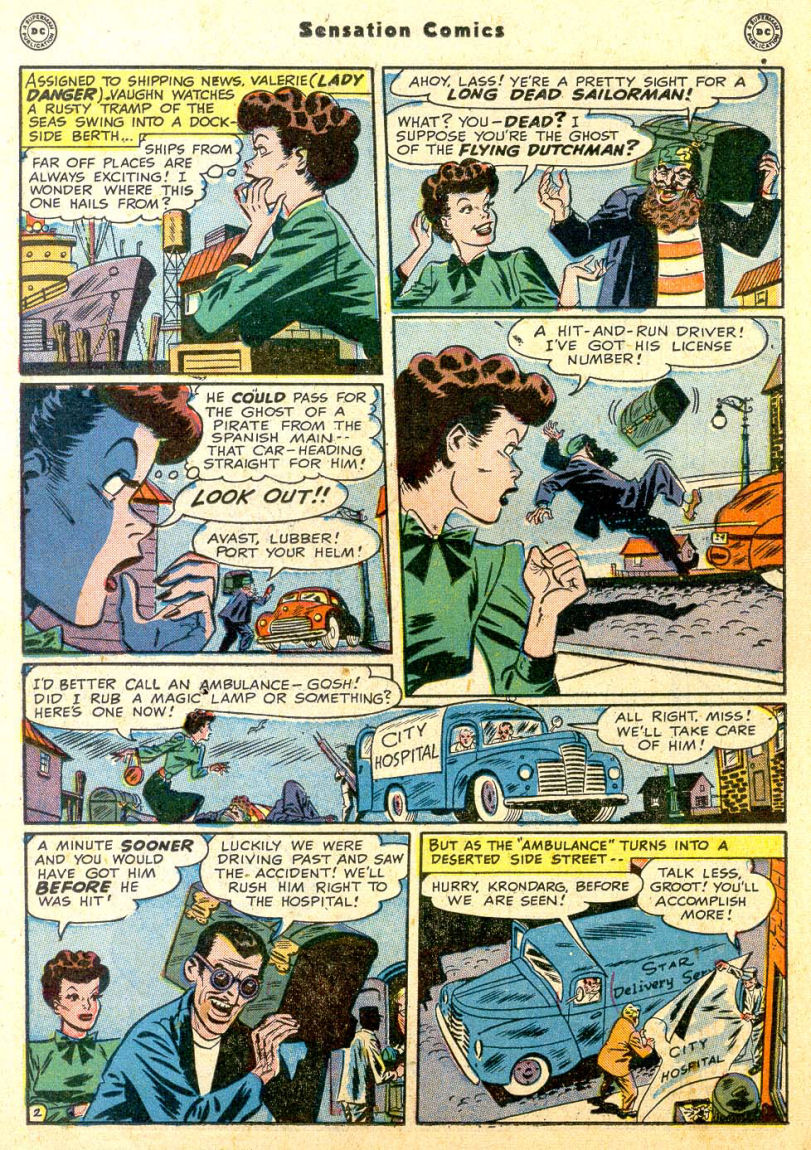 Read online Sensation (Mystery) Comics comic -  Issue #85 - 17