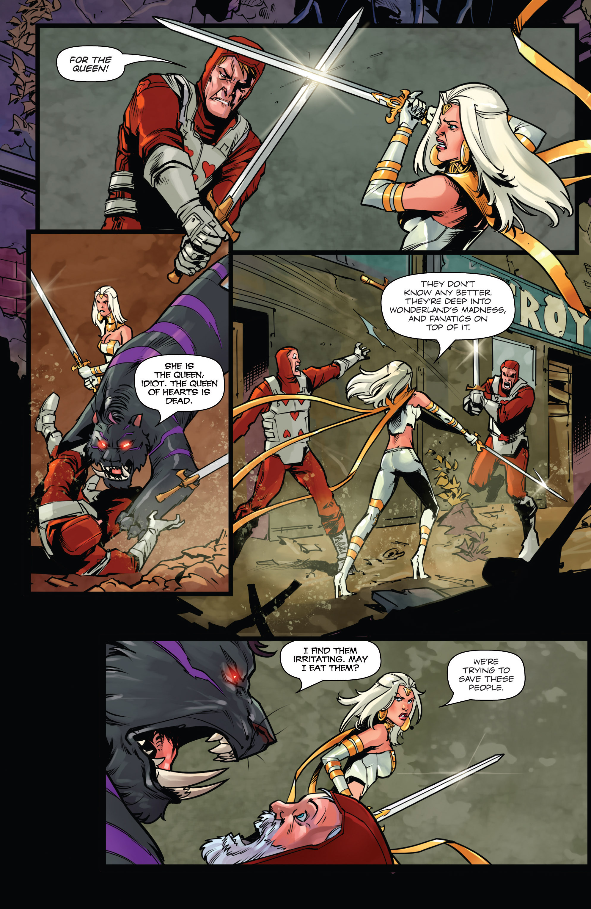 Read online Grimm Fairy Tales presents White Queen: Age of Darkness comic -  Issue # _TPB (Part 2) - 51