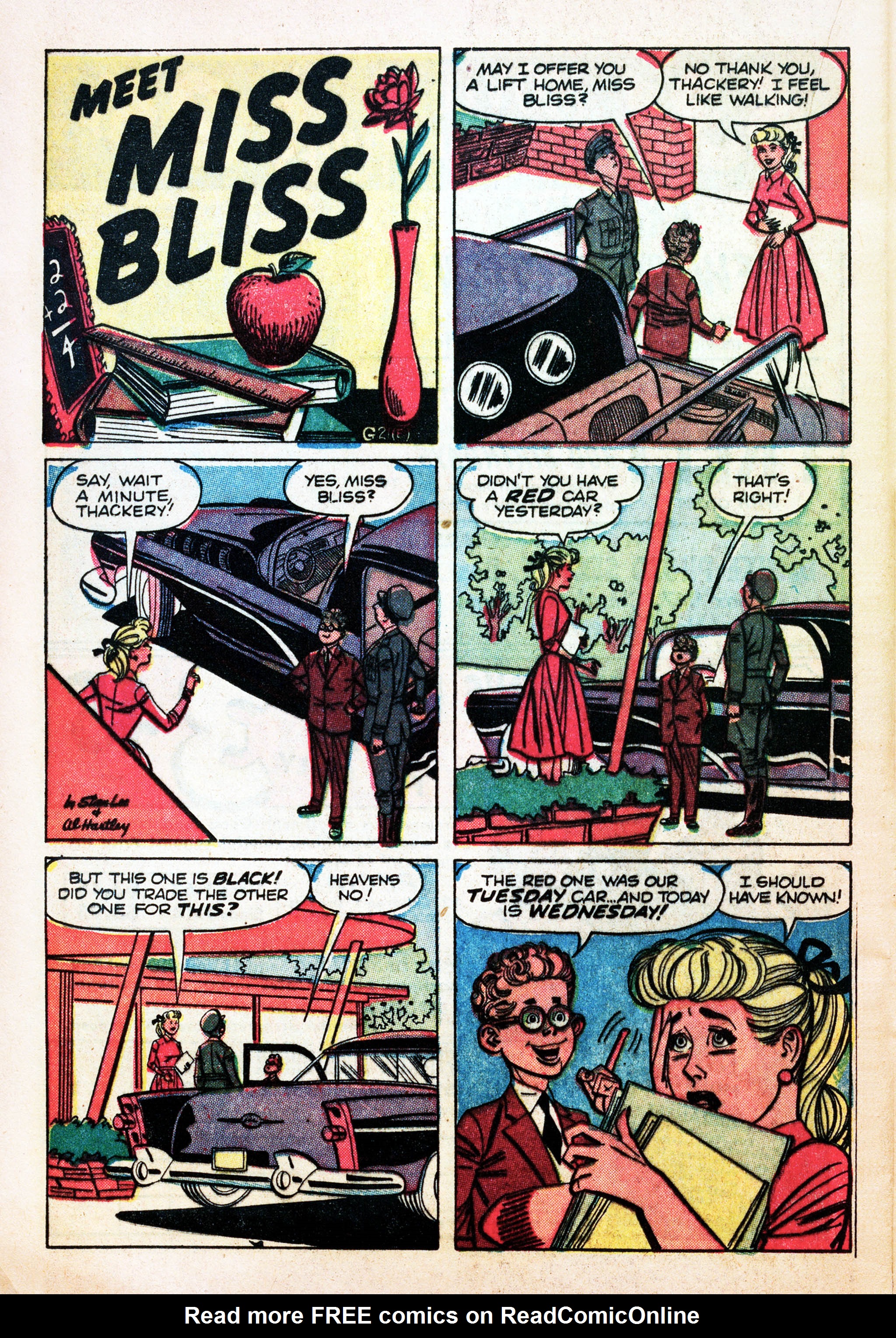 Read online Meet Miss Bliss comic -  Issue #2 - 24