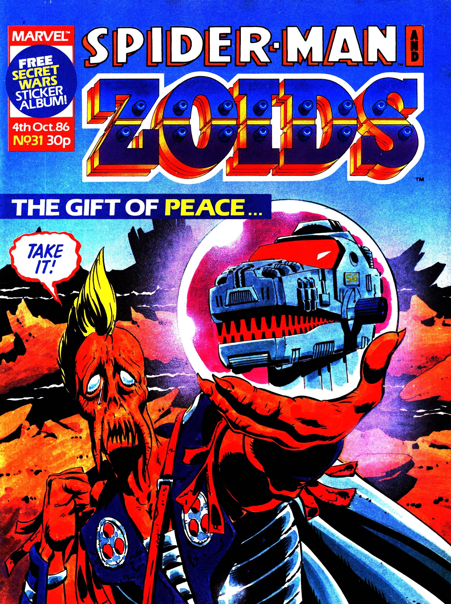 Read online Spider-Man and Zoids comic -  Issue #31 - 1